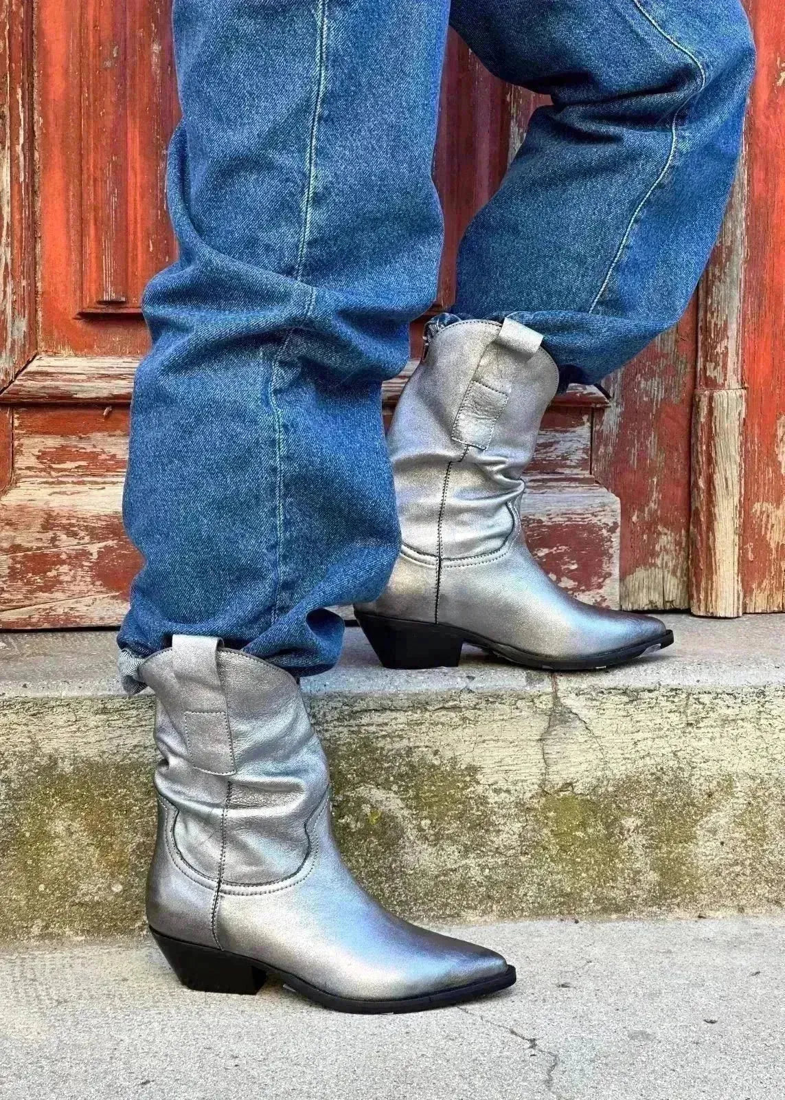 Bottines Semerdjian E739E33 Grey - L'adresse Corte