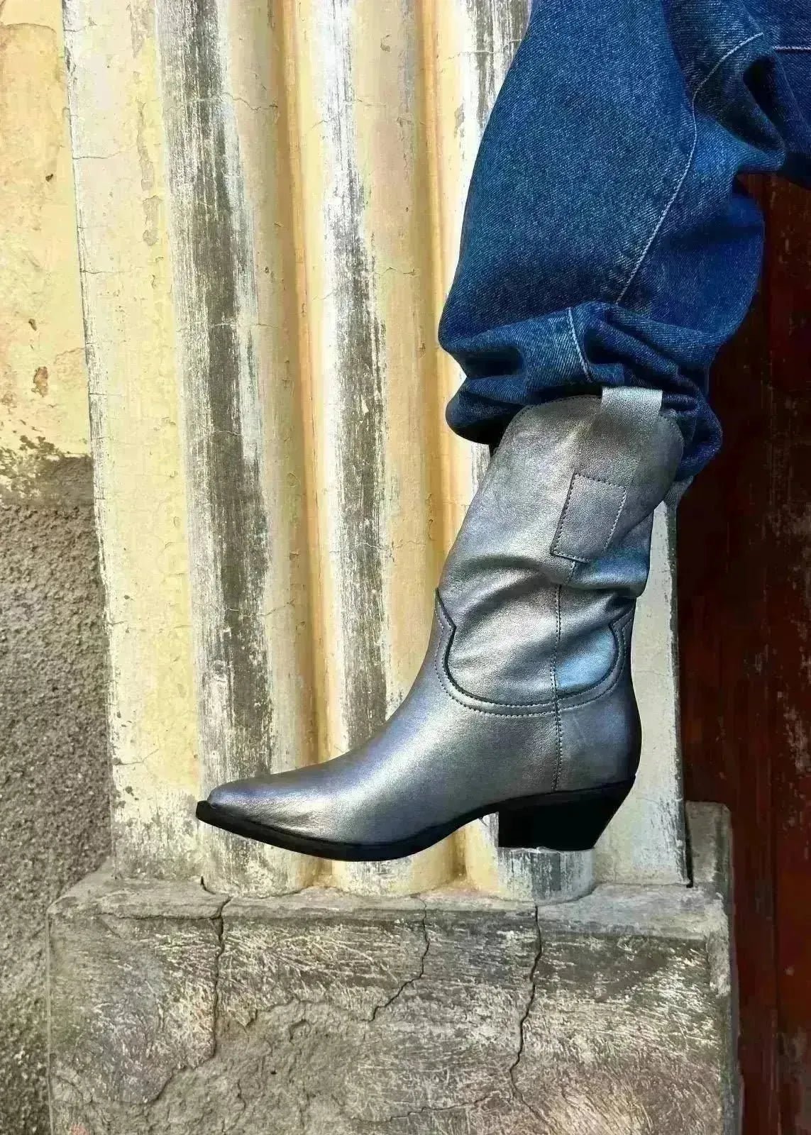 Bottines Semerdjian E739E33 Grey - L'adresse Corte