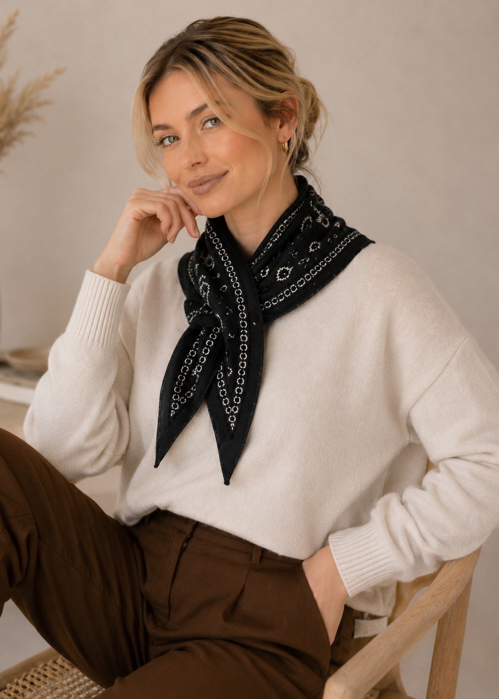 Foulard Triangle bandana