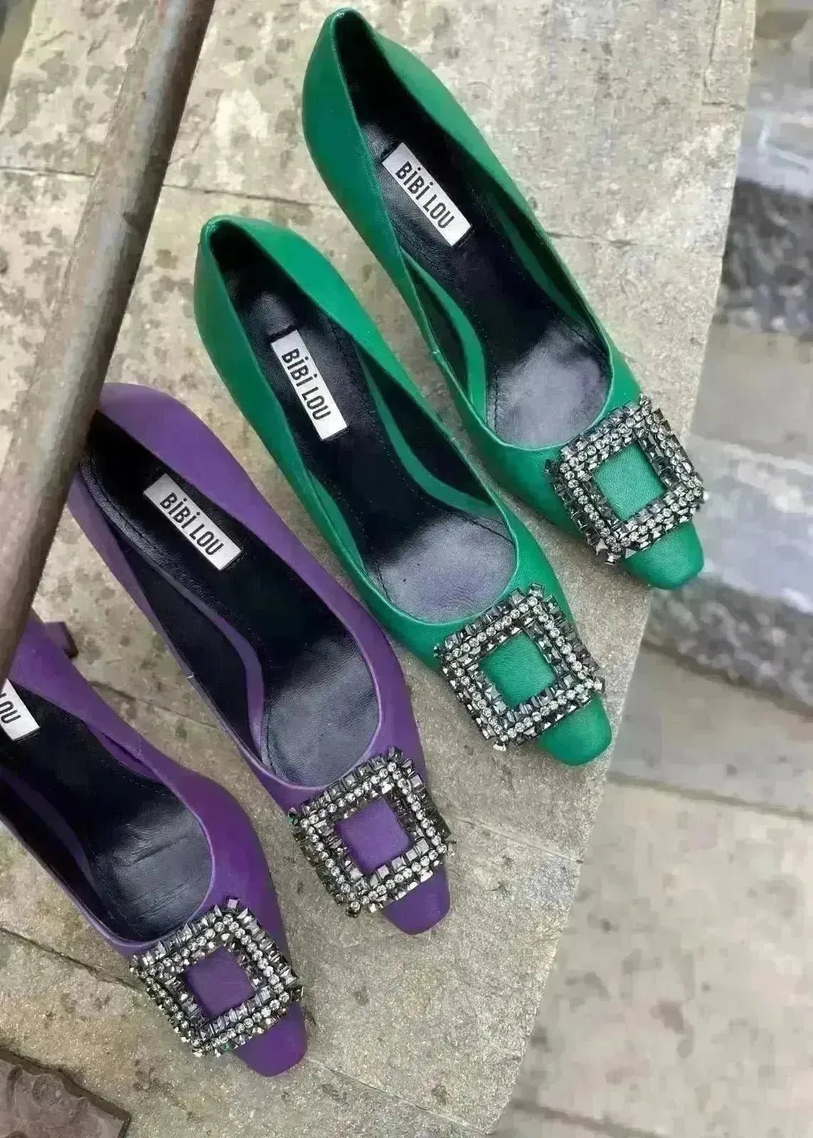 Escarpins à talons Bibi Lou 657Z10VK Morado - L'adresse Corte