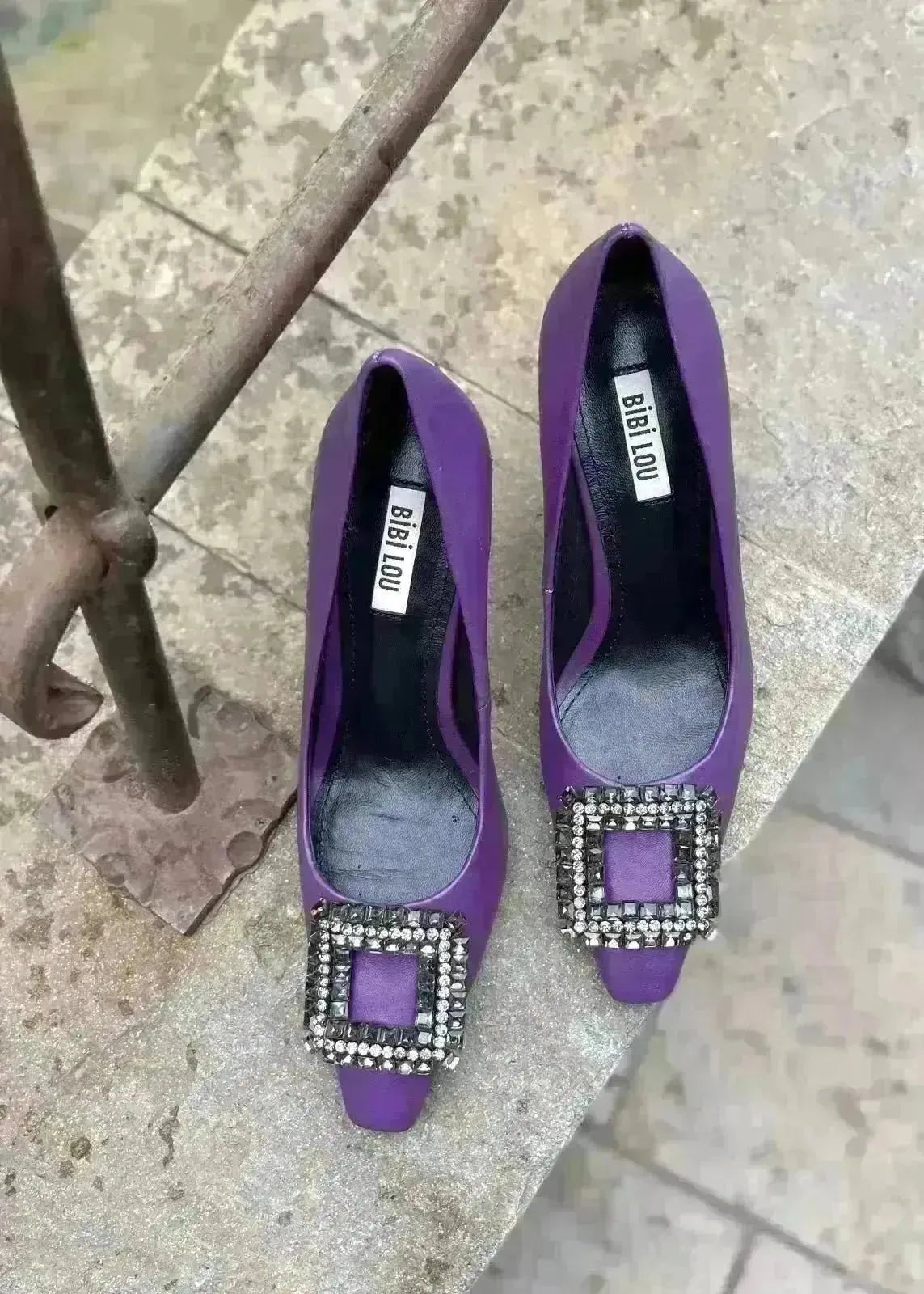 Escarpins à talons Bibi Lou 657Z10VK Morado - L'adresse Corte