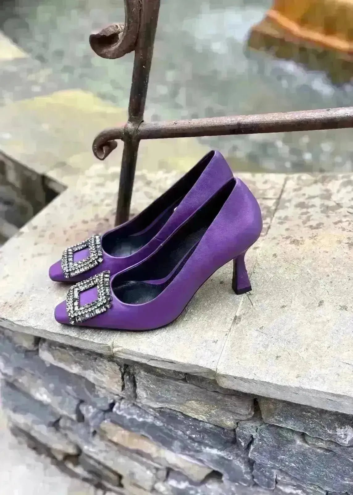 Escarpins à talons Bibi Lou 657Z10VK Morado - L'adresse Corte