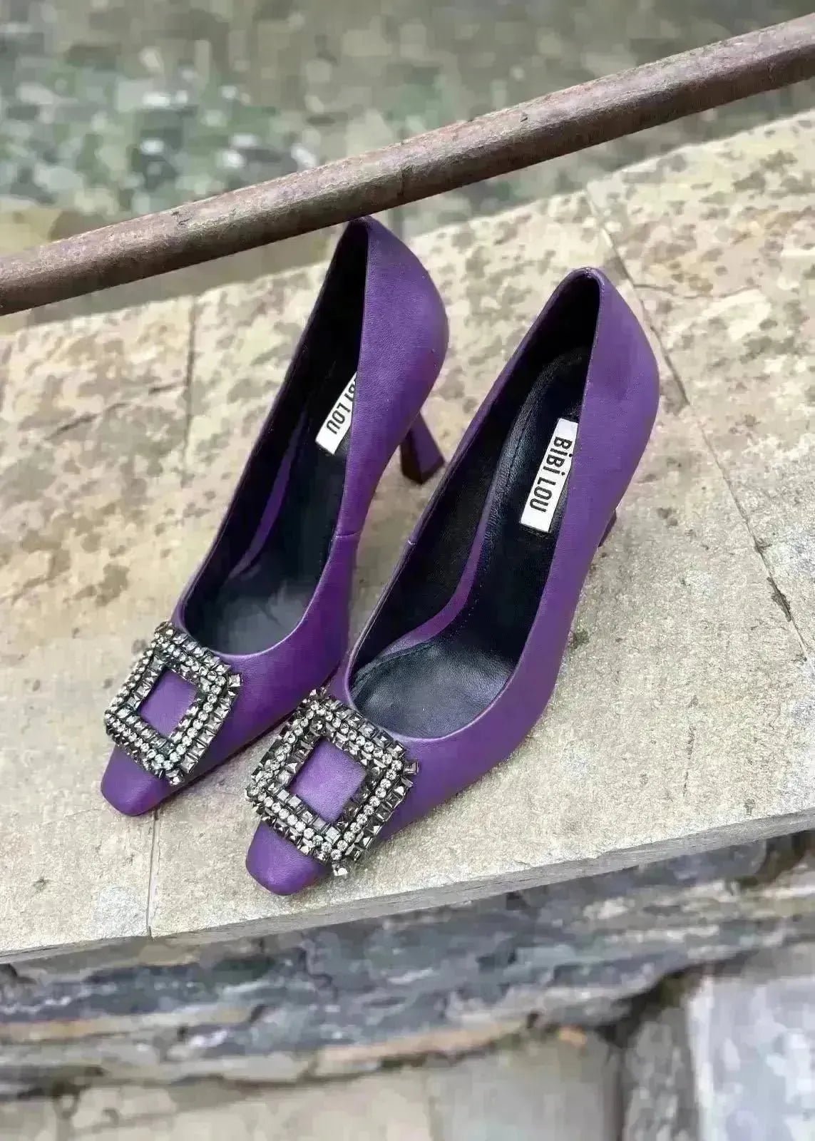 Escarpins à talons Bibi Lou 657Z10VK Morado - L'adresse Corte