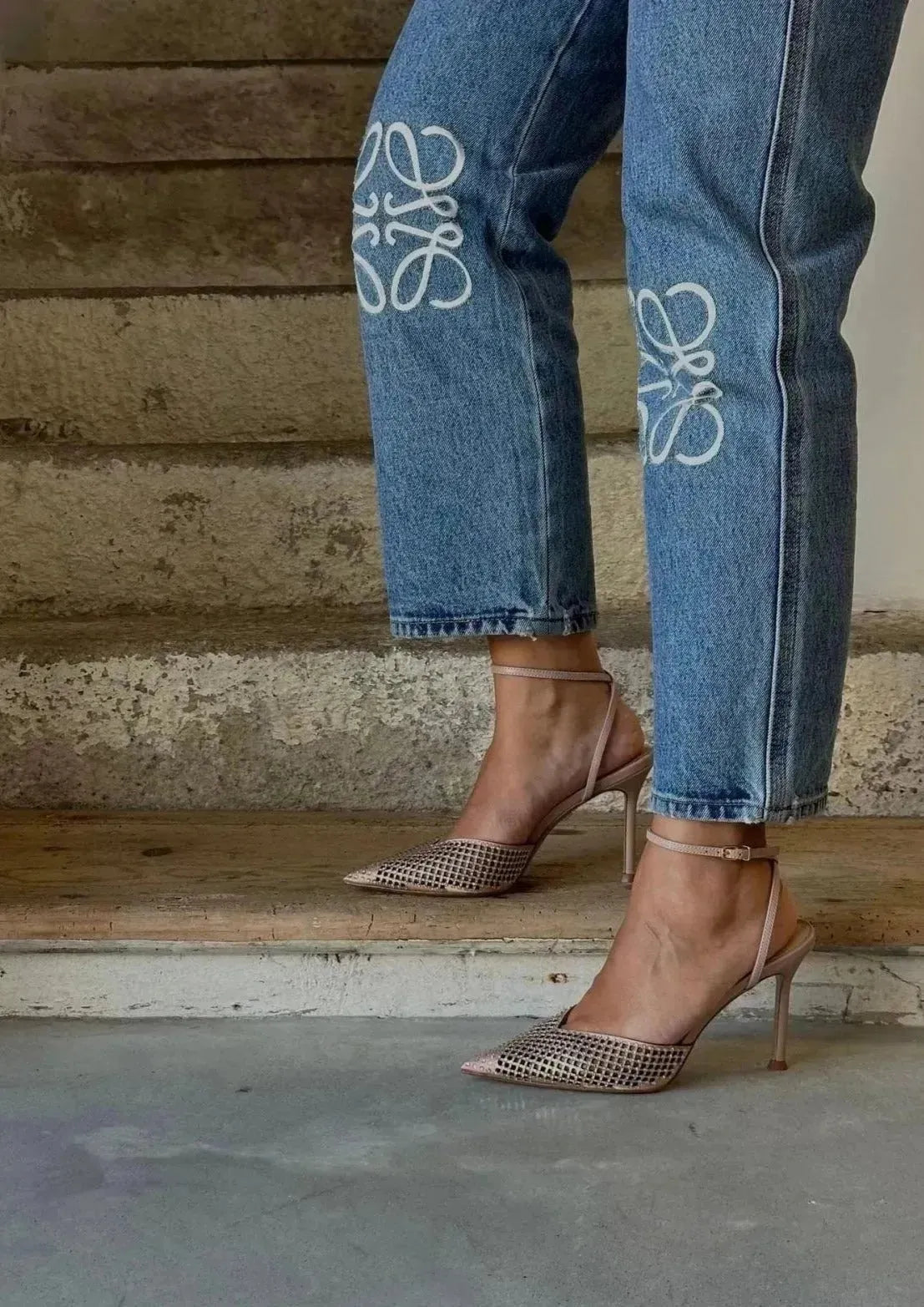 Escarpins à talons Lola Cruz Naomi nude - L'adresse Corte