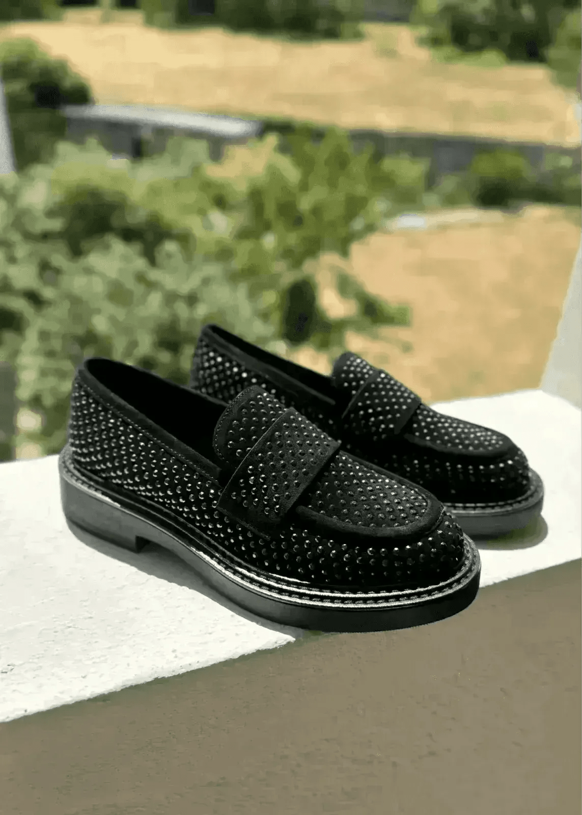 Mocassins Semerdjian M303M22 Nero All strass - L'adresse Corte