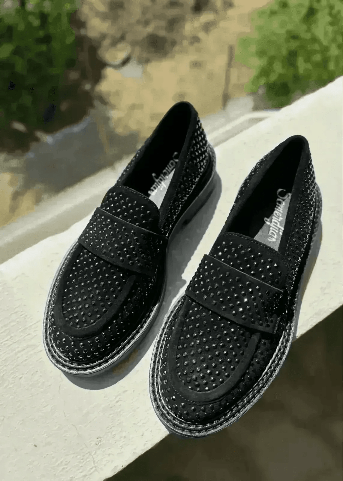 Mocassins Semerdjian M303M22 Nero All strass - L'adresse Corte