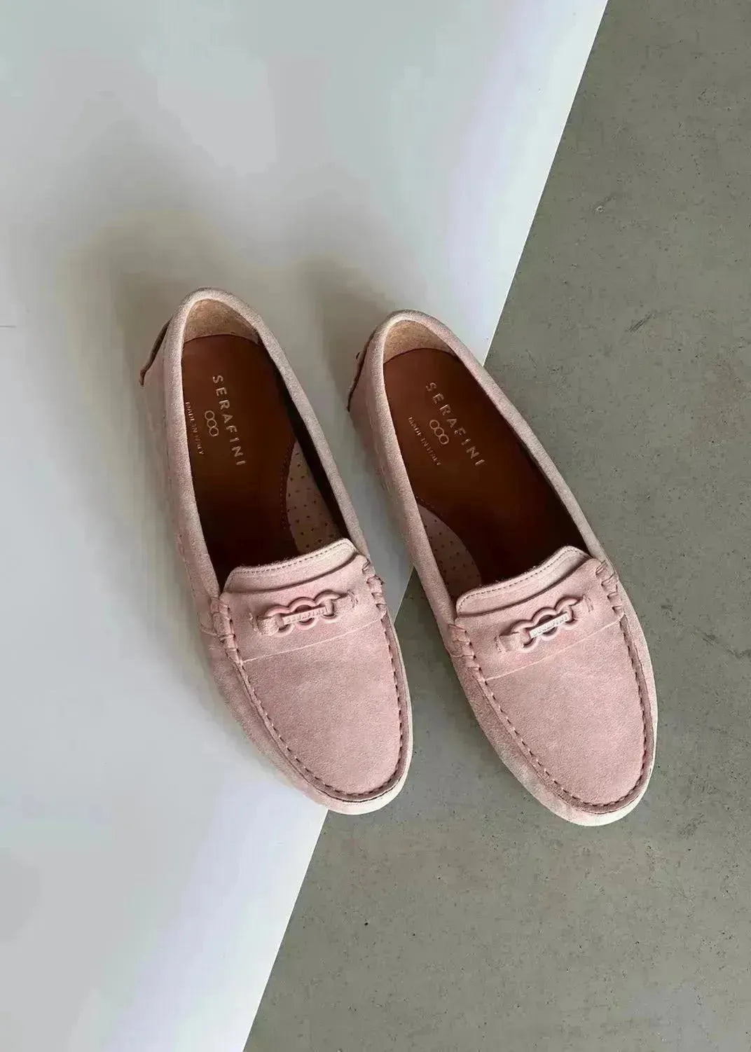 Mocassins Serafini Grace 02 Pink - L'adresse Corte