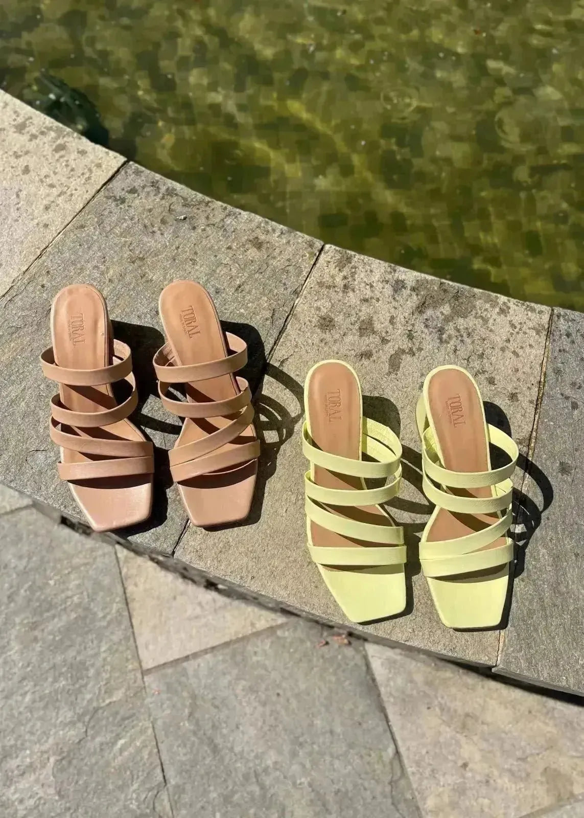 Mules à talons Toral 12672 Mimosa - L'adresse Corte