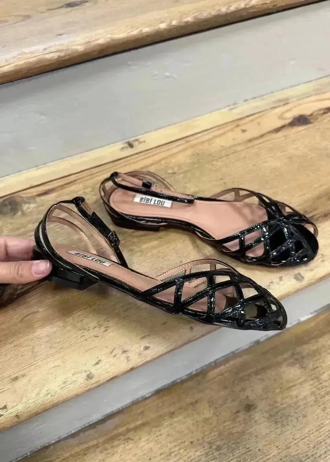 Sandales Bibi Lou Juliette Black - L'adresse Corte