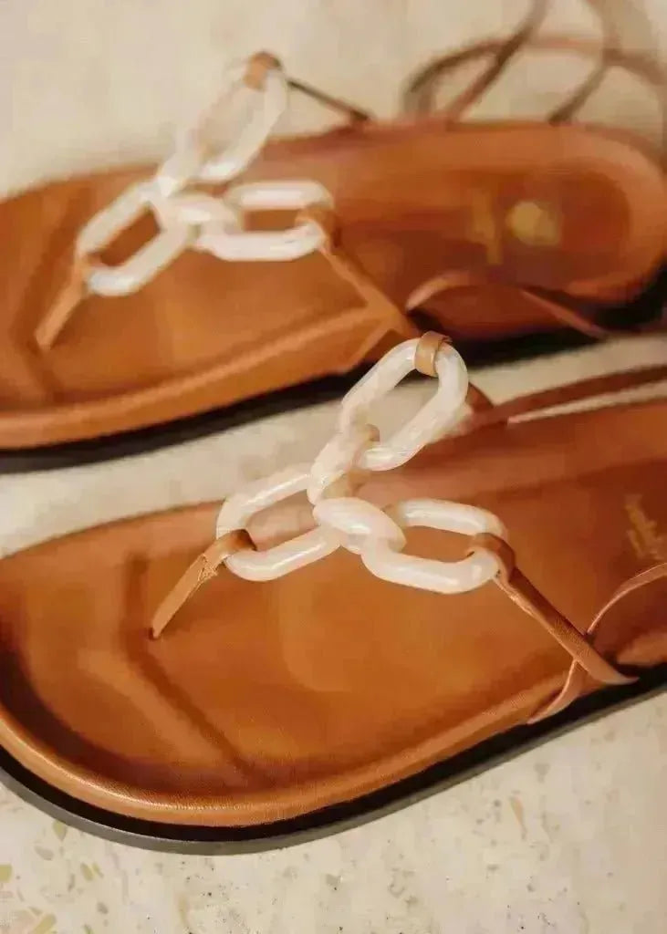 Sandales Bobbies Marissa Camel - L'adresse Corte