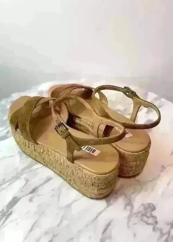 Sandales compensées Bibi Lou 642P30VK Cuero - L'adresse Corte