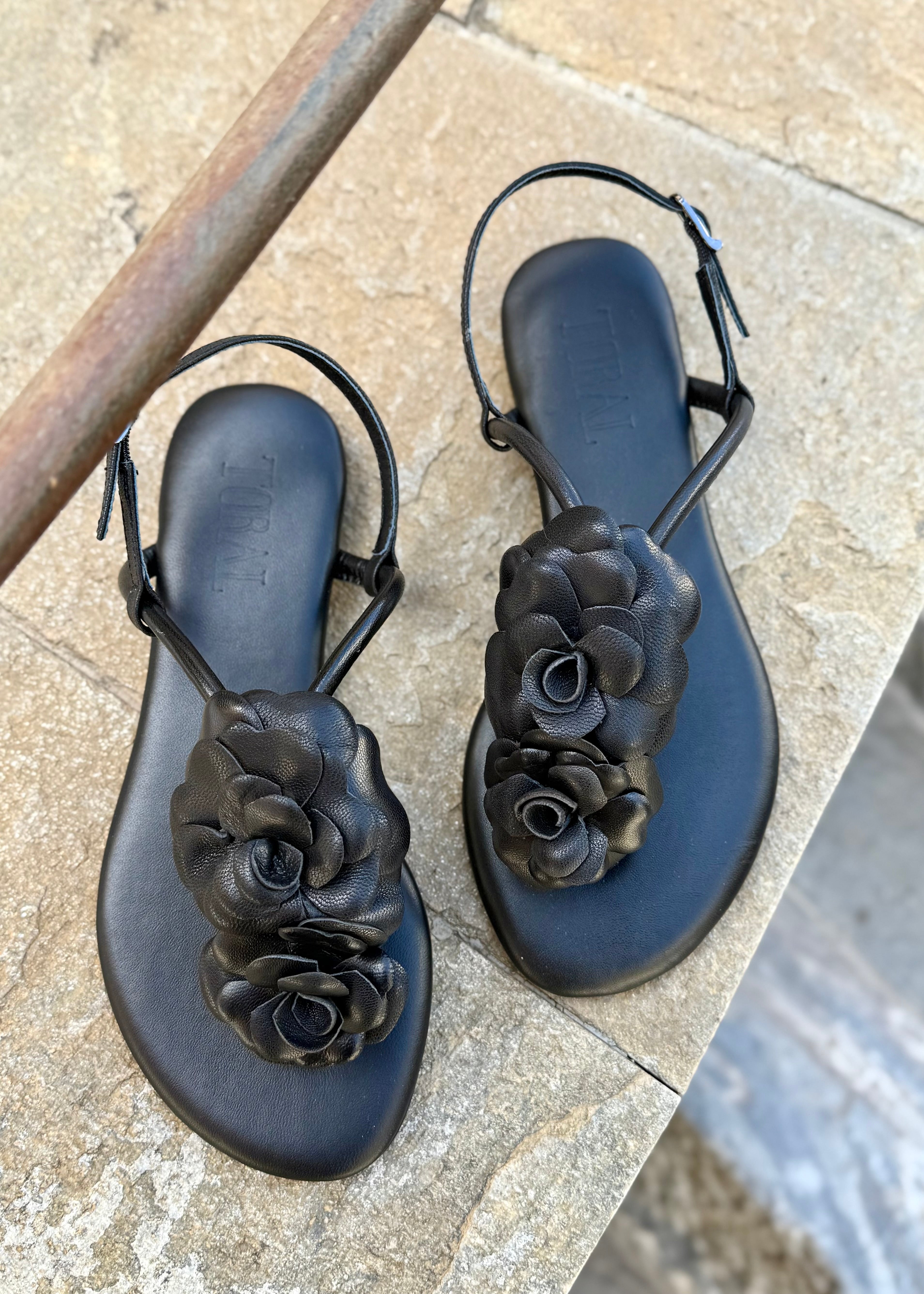 sandales toral rosie noir