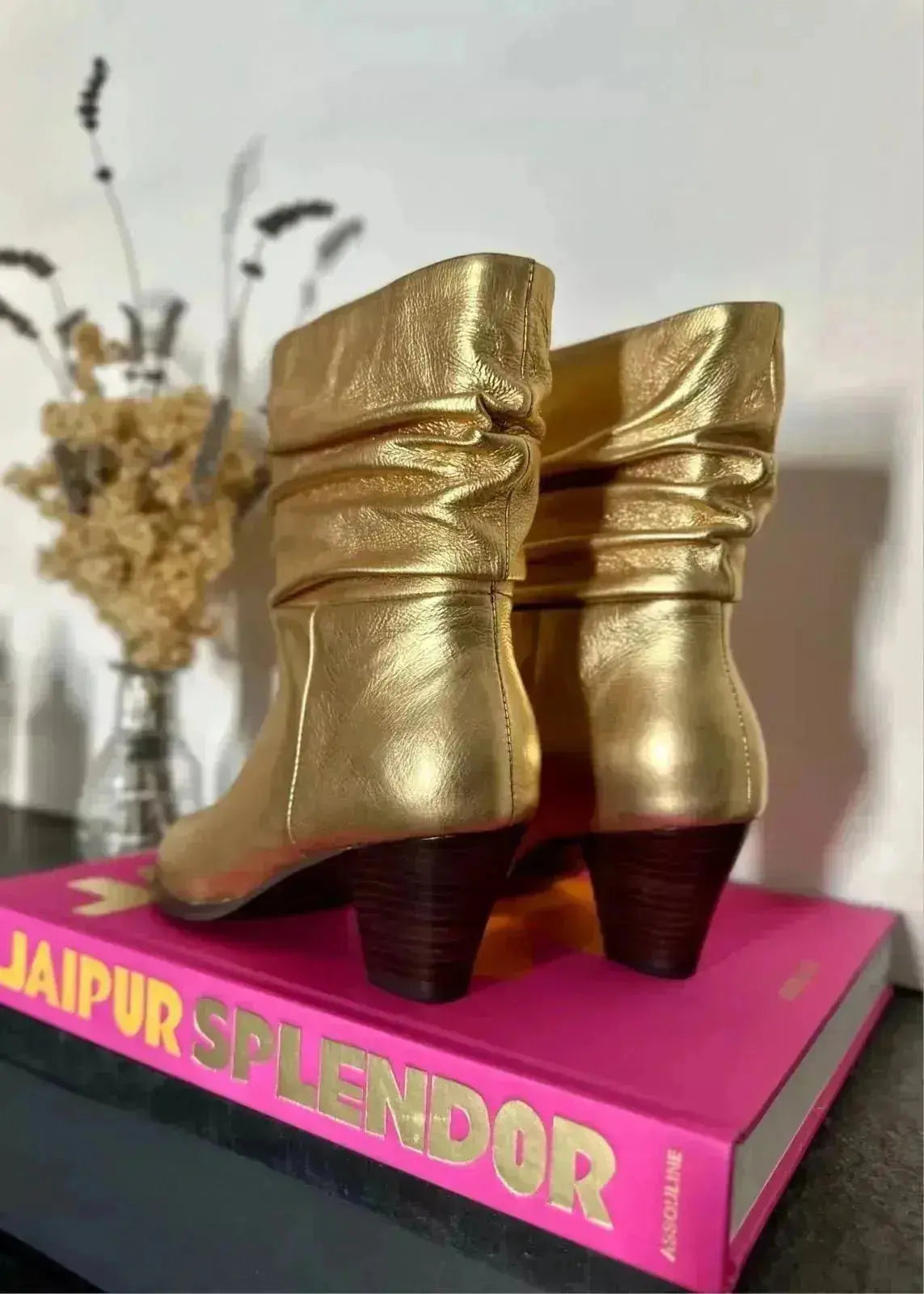 Bottines à talons Bibi Lou Aurora Gold Bibi Lou