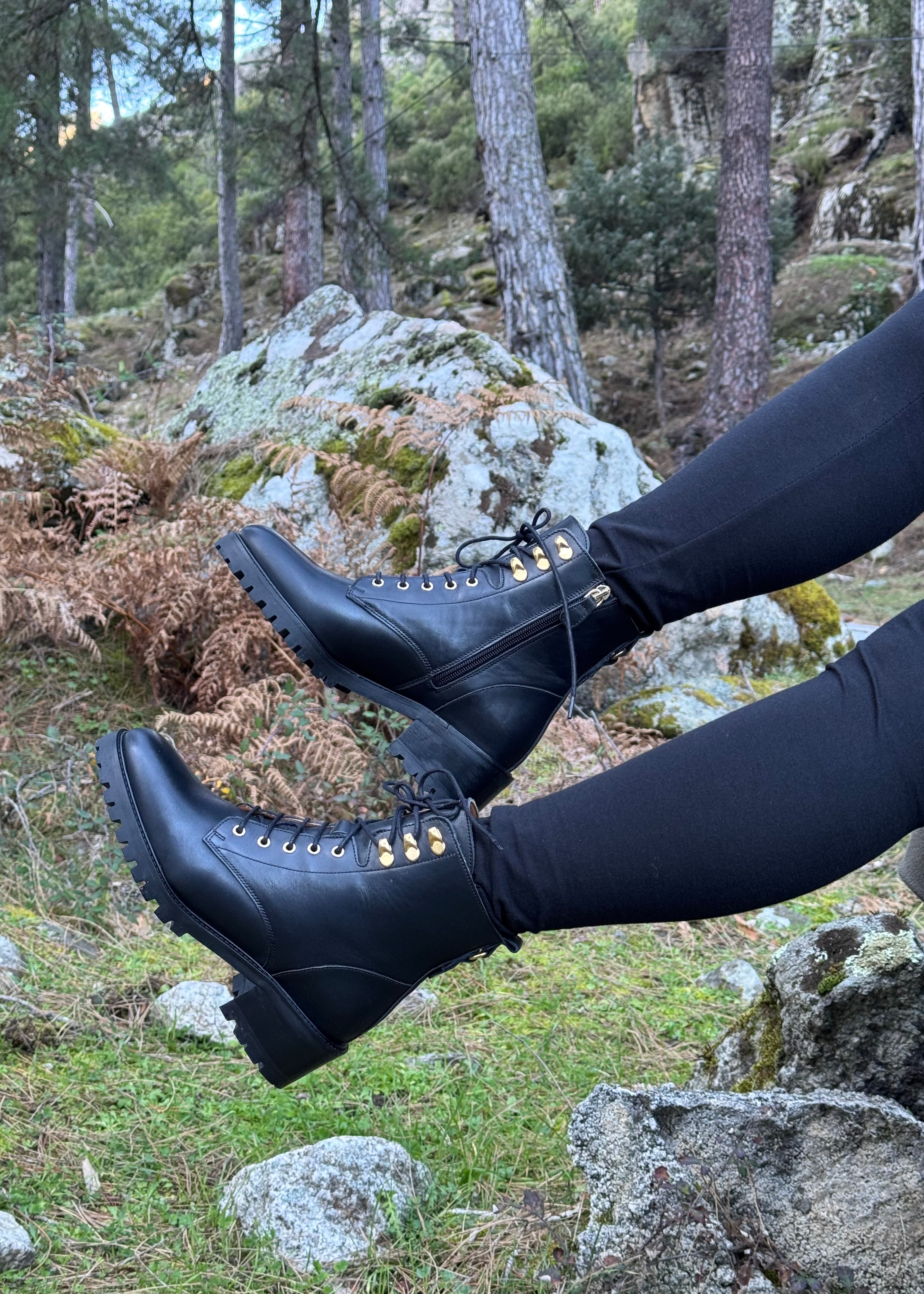 Bottines Maison Toufet Elisabeth Noir