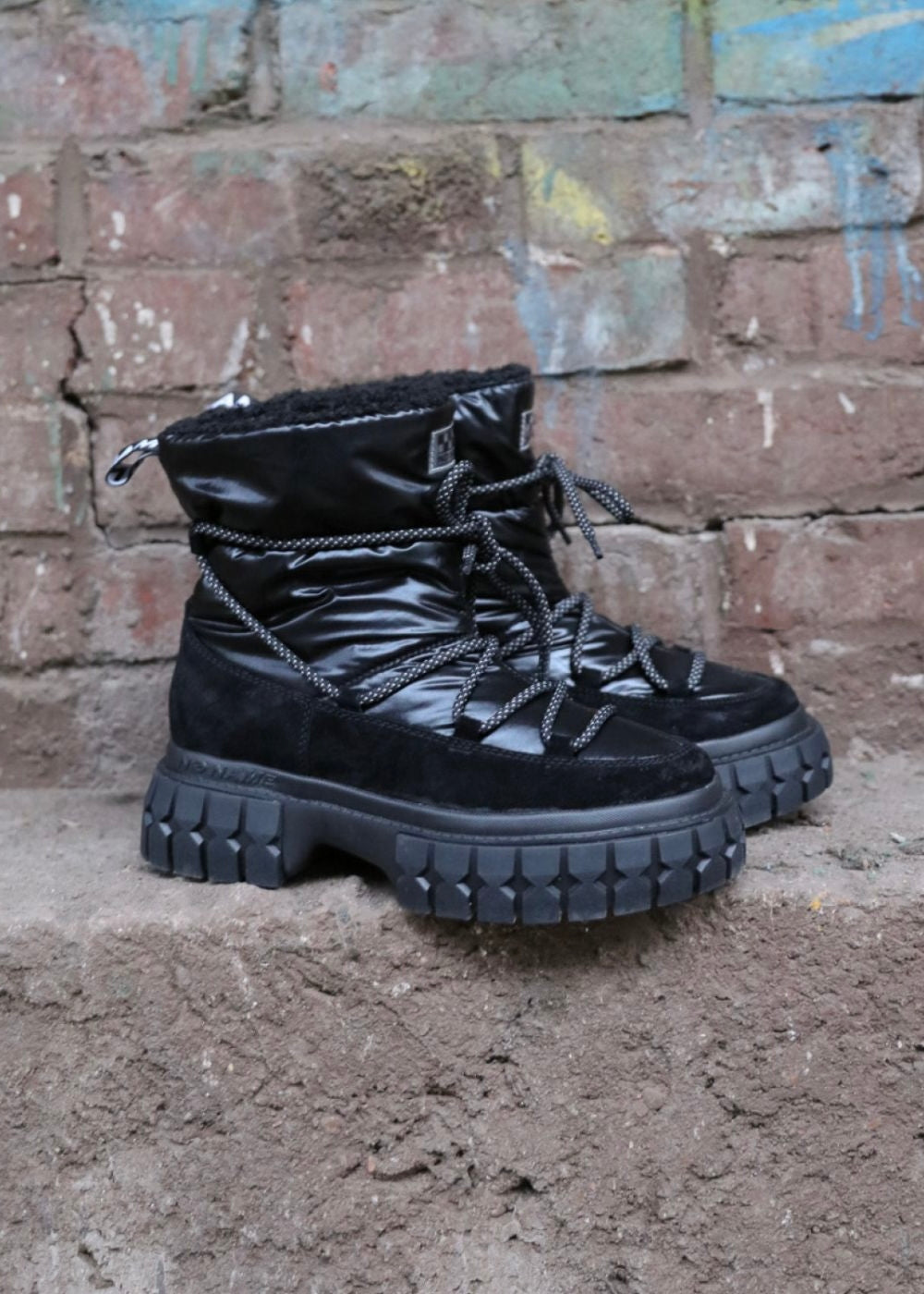 Snowboots No name Gravitee Black