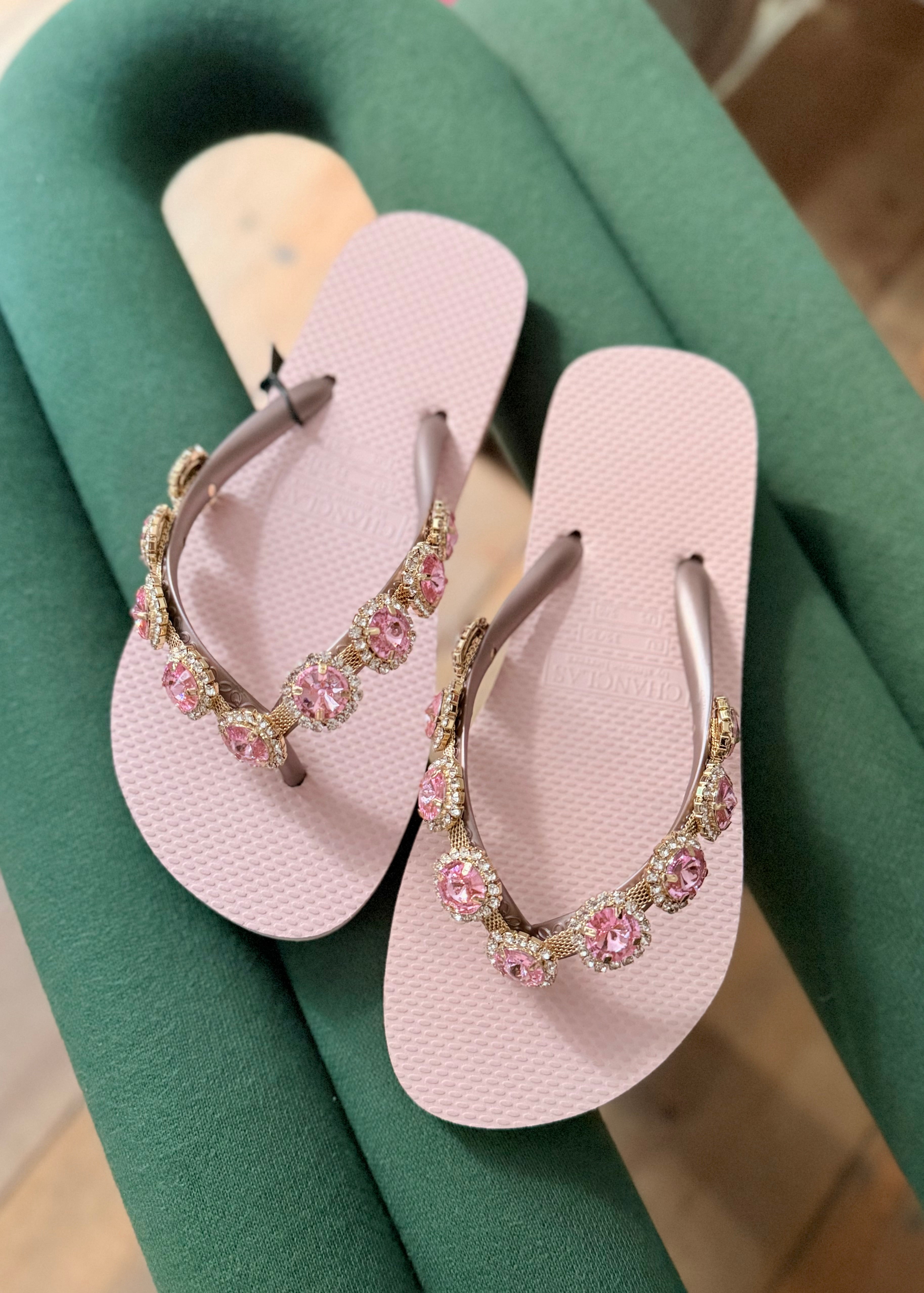 Tongs Chanclas Lena Nude Chanclas by Simone Herrera