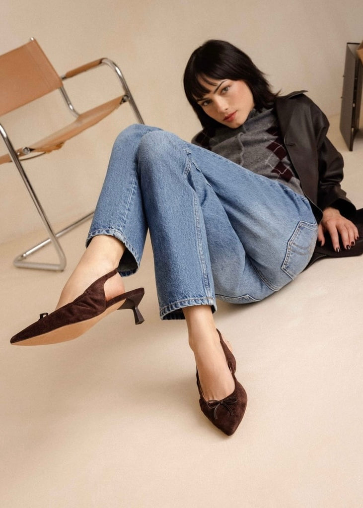 Escarpins Bobbies Gigi marron truffé Bobbies