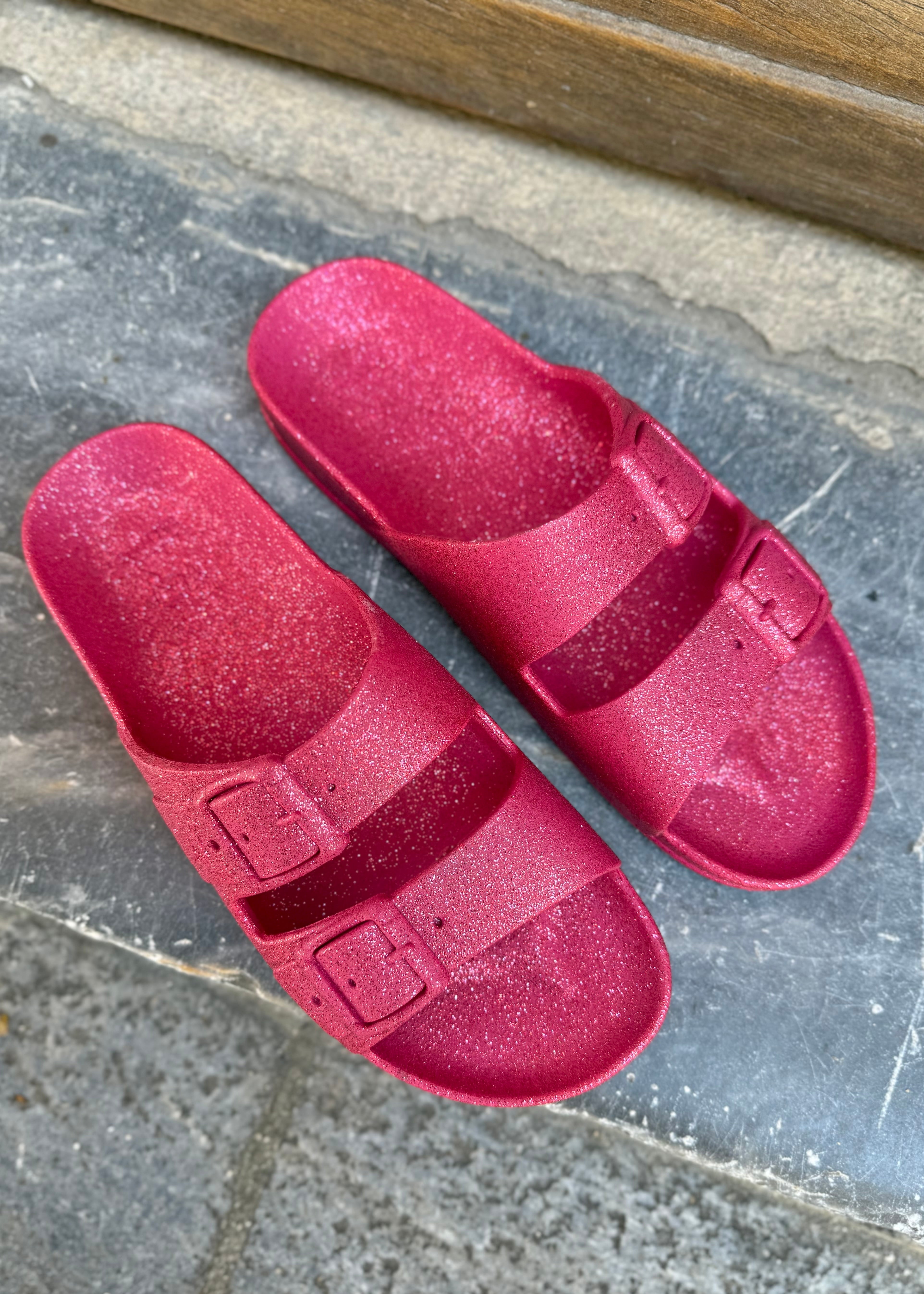 Sandales Cacatoès Carioca Framboise Cacatoès