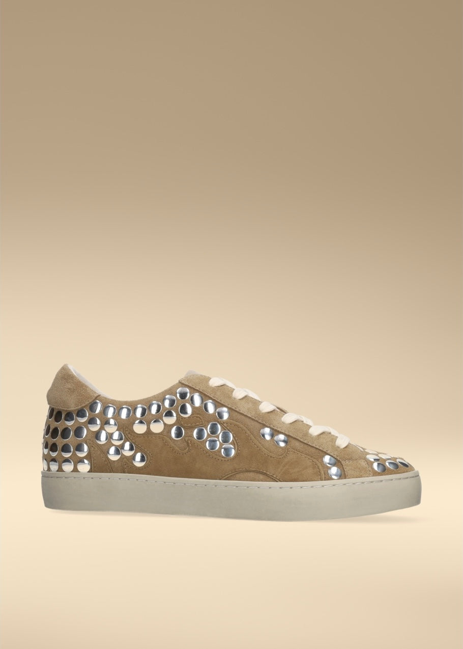 Baskets Gamin Dopamine Camel L'adresse Corte
