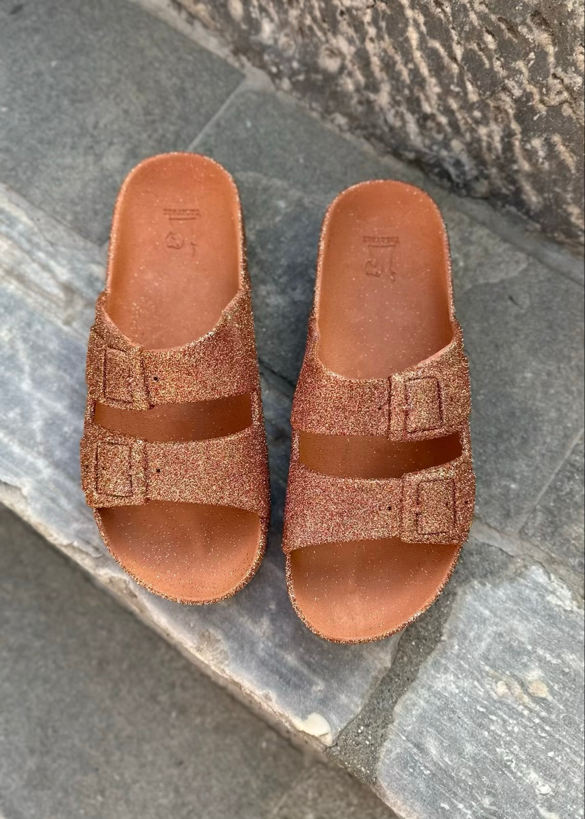 Sandales Cacatoès Caipirinha glitter Sahara Cacatoès