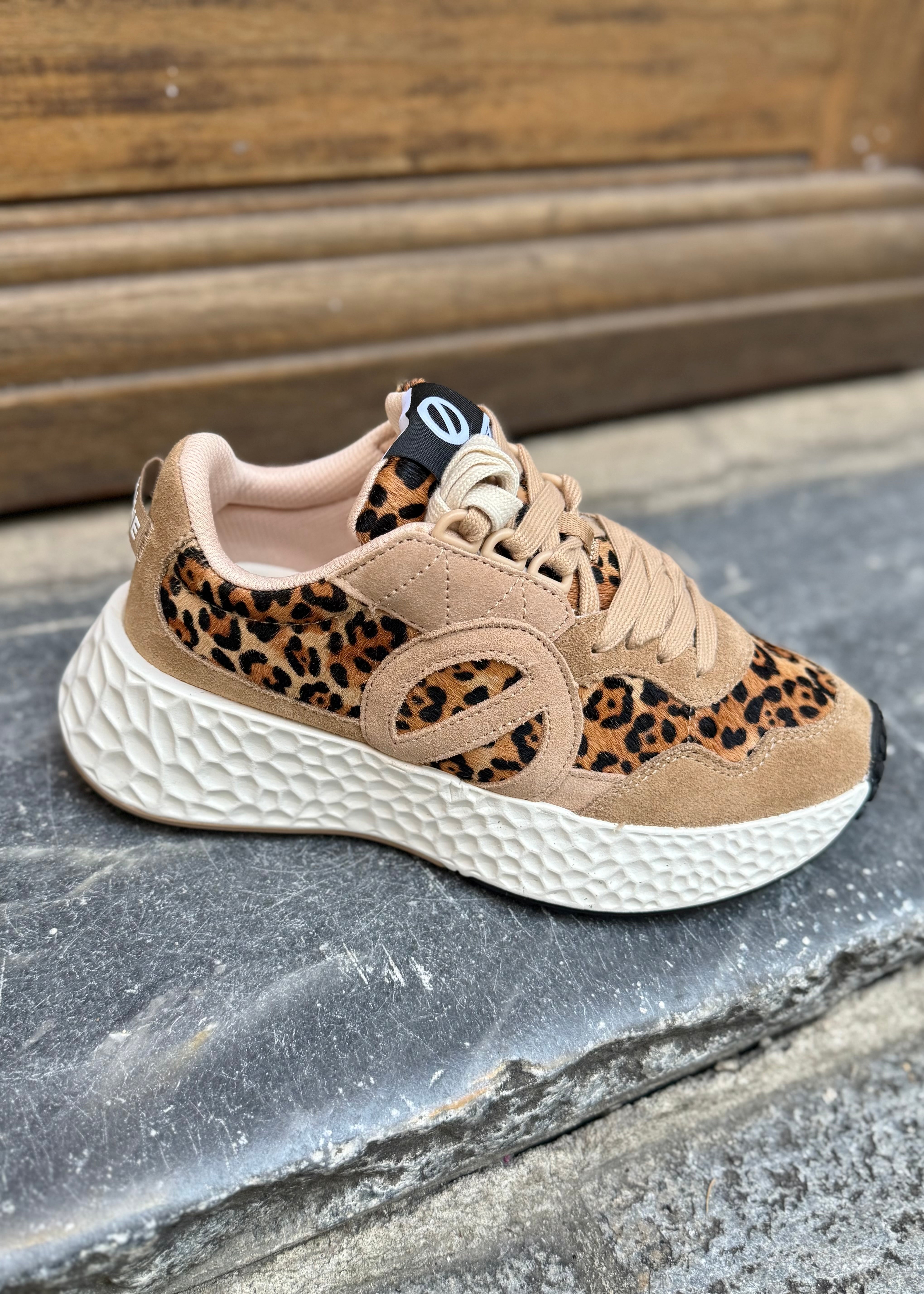 Baskets No Name Carter Noisette léopard No Name