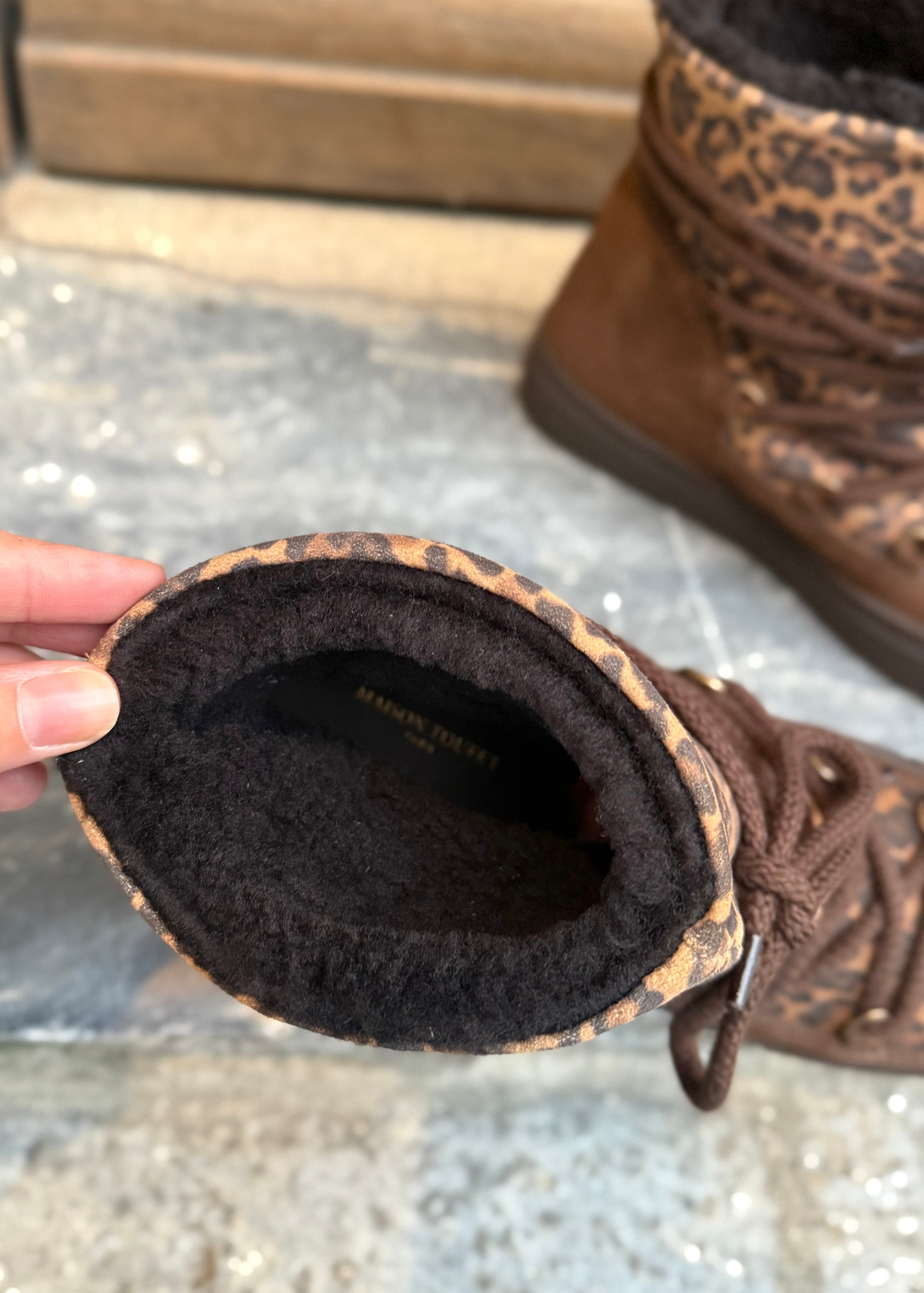 Bottines Maison Toufet Erica Léopard Maison Toufet