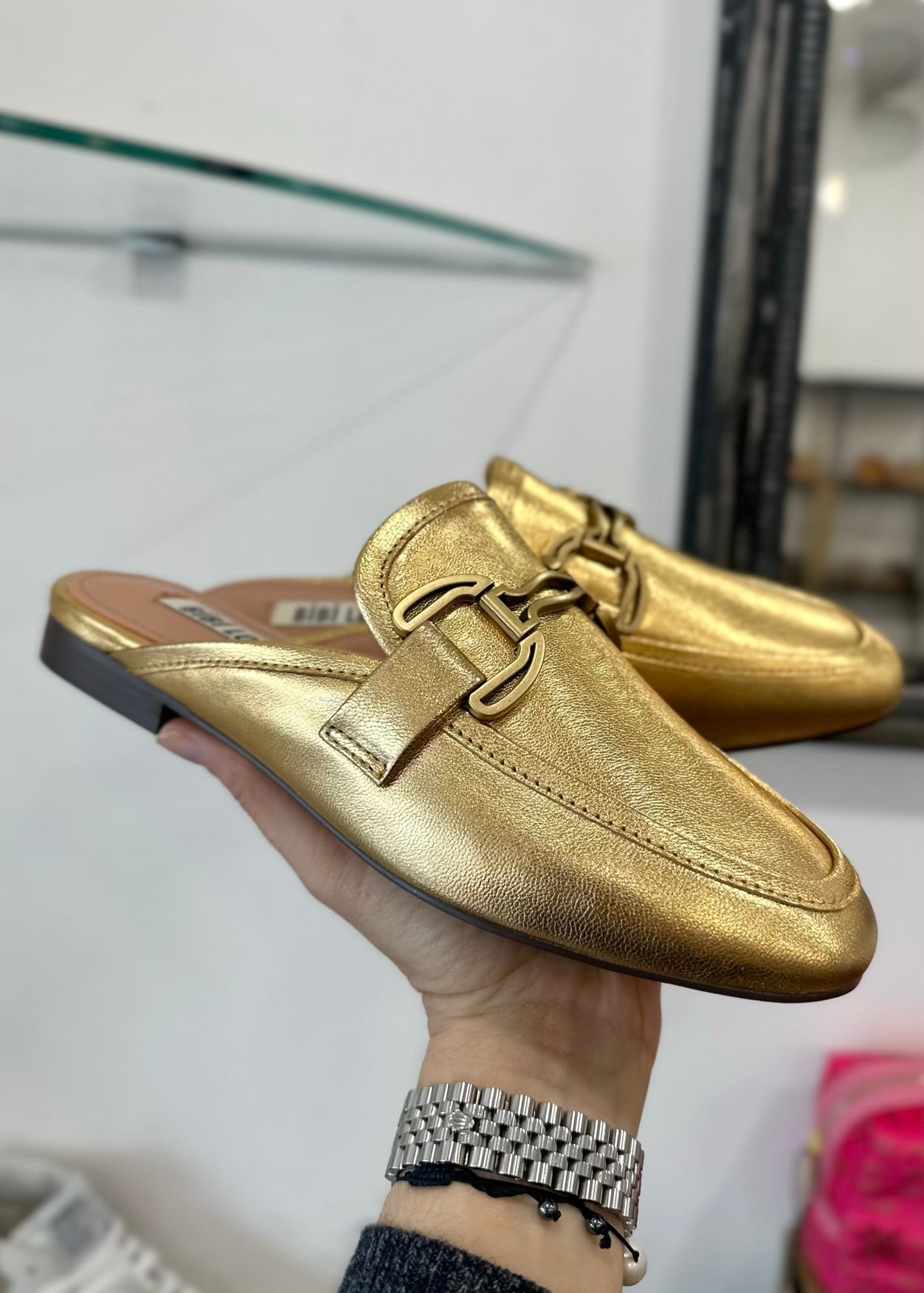 Mules Bibi Lou Vela Slipper Oro