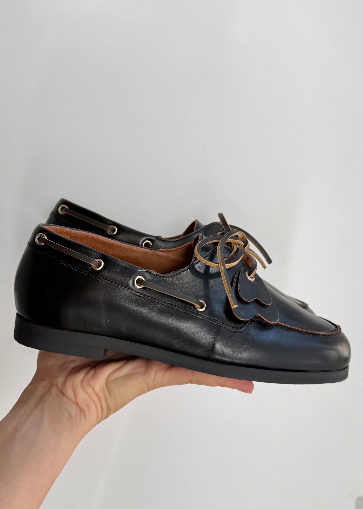 Mocassins Maison Toufet Chloé coeur vintage