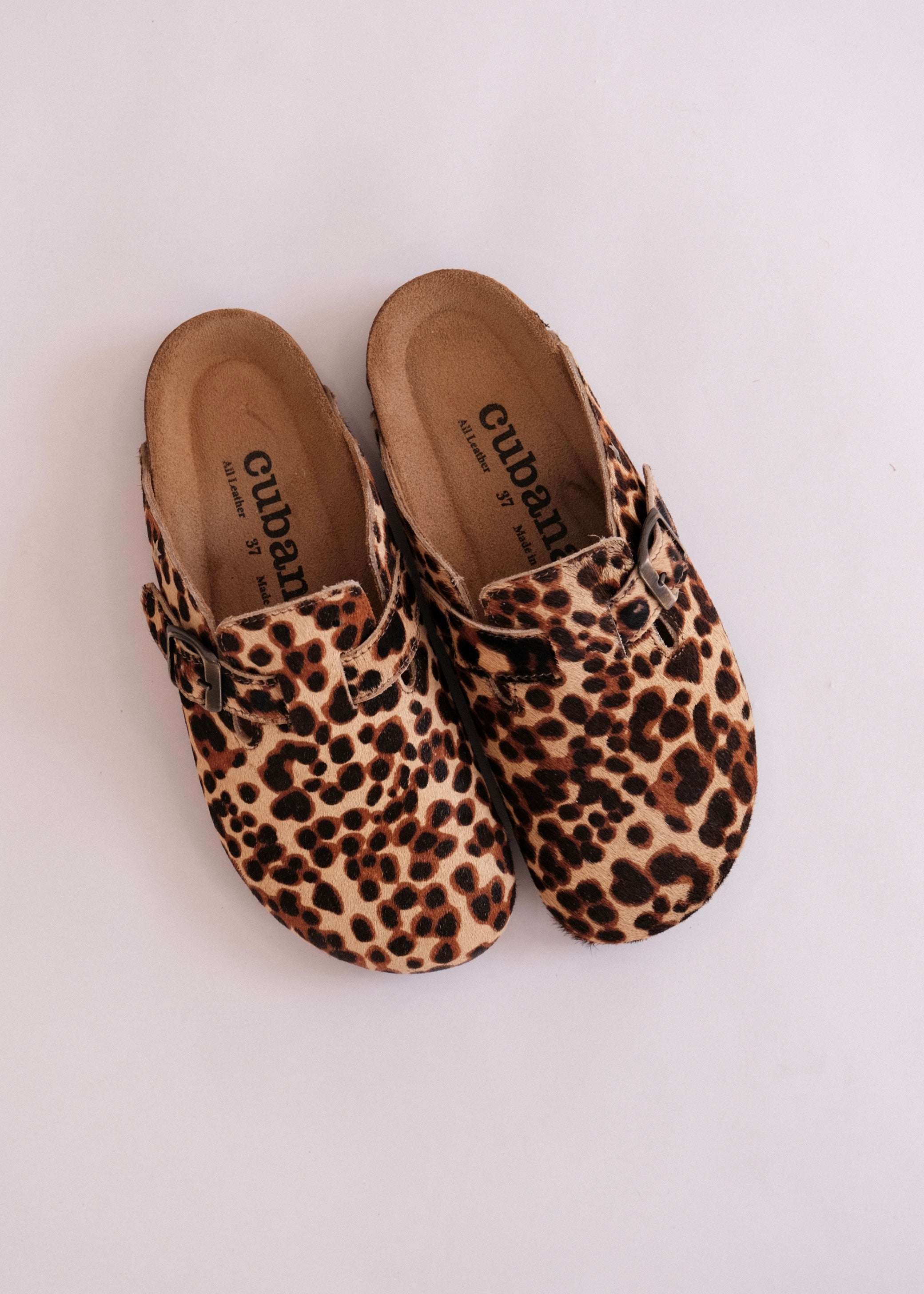 Mules Cubanas Maria Léo print Cubanas