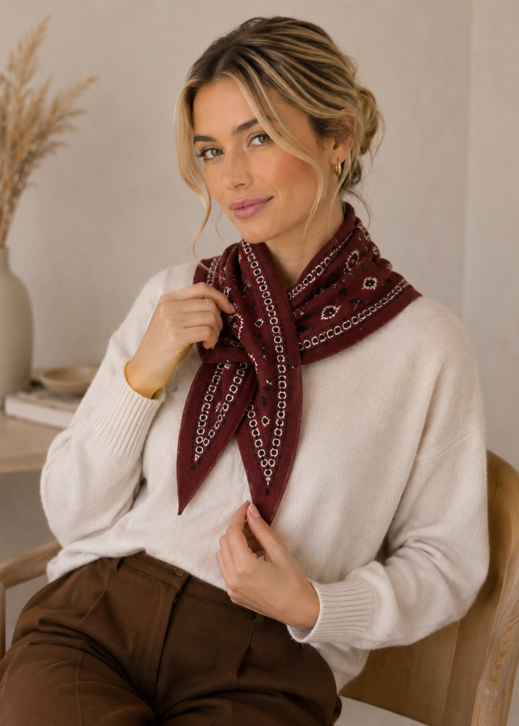 Foulard Triangle bandana