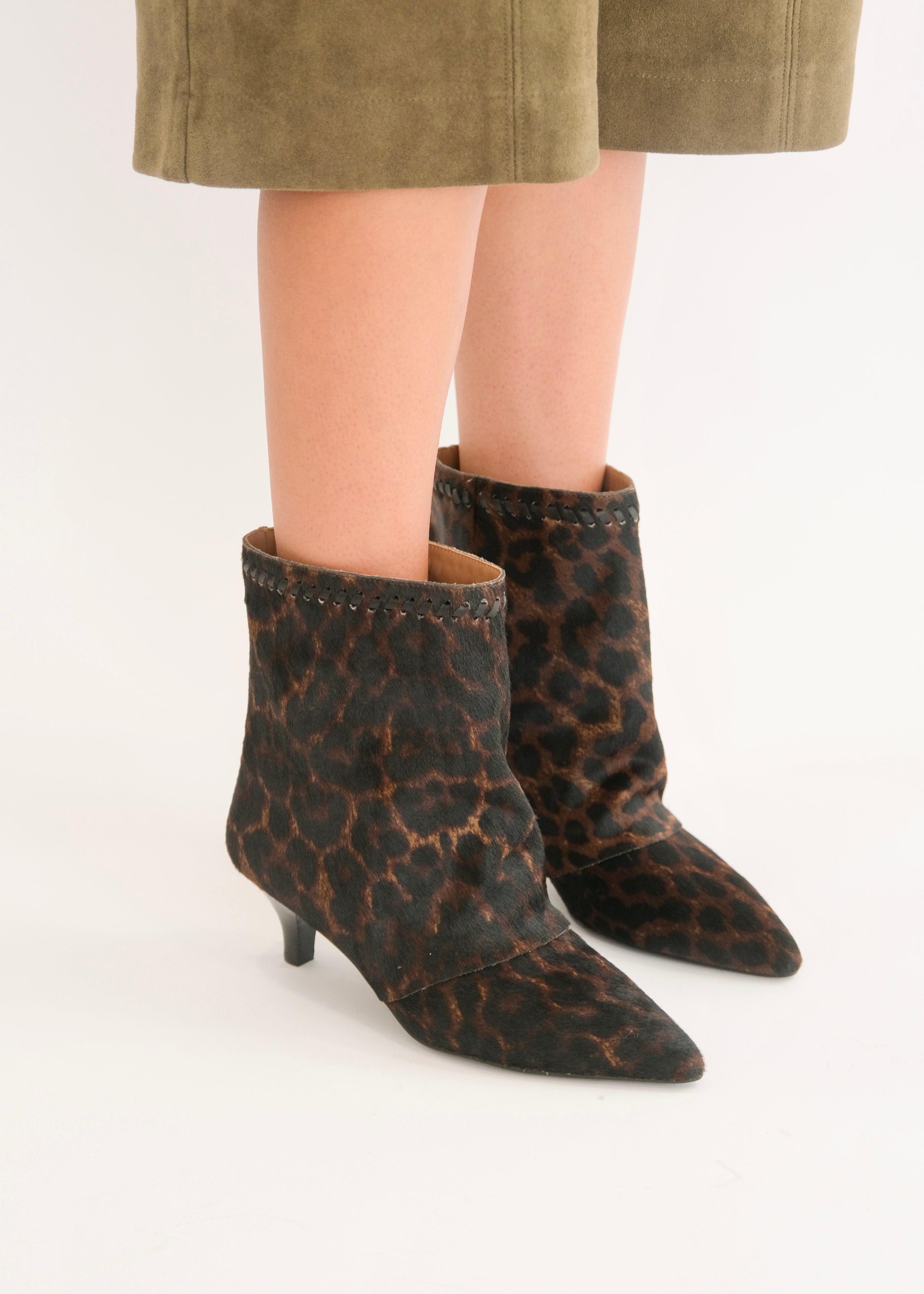 Bottines à talons Toral Maeve Leopardo