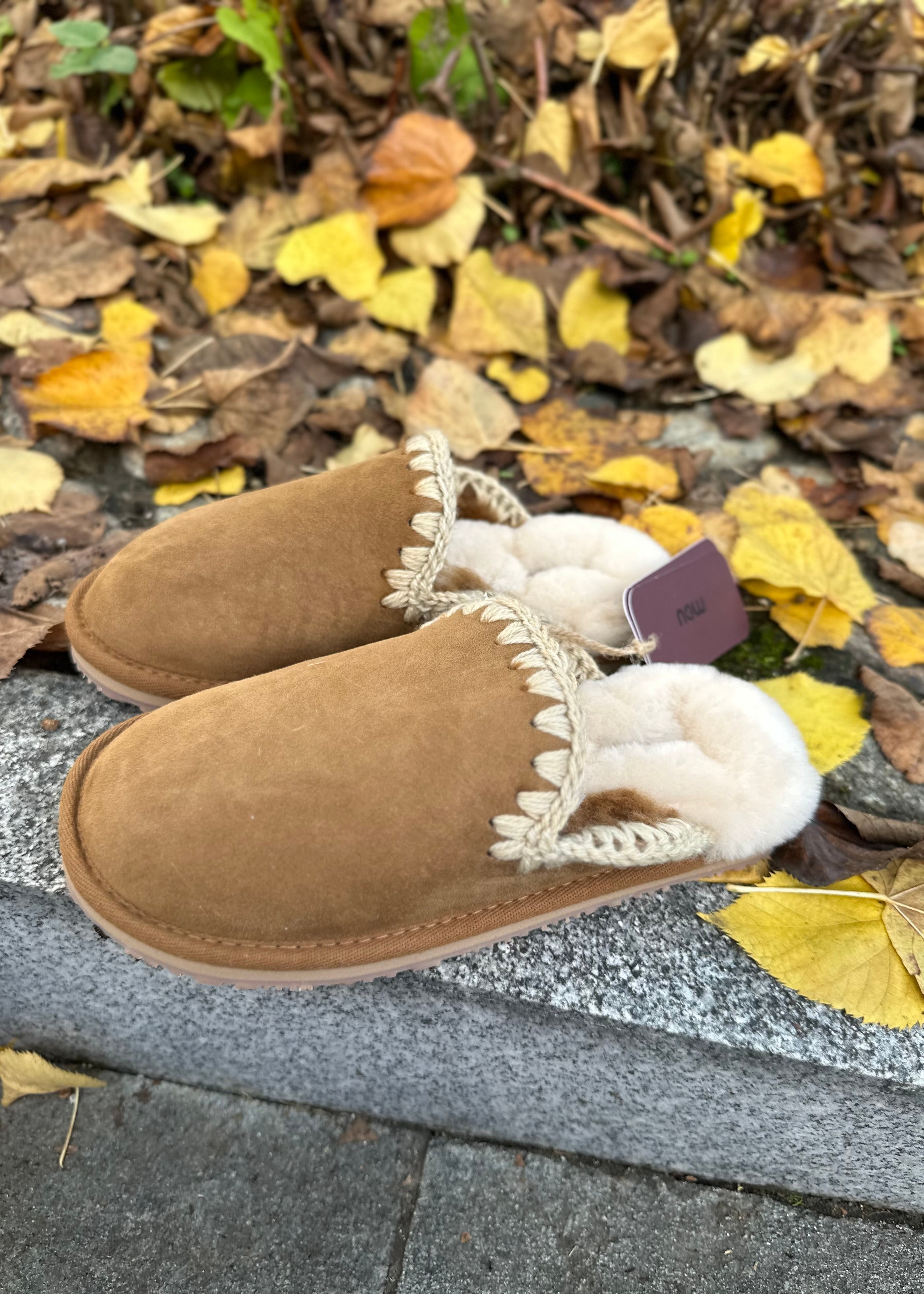 Chaussons Mou Eskimo Cognac