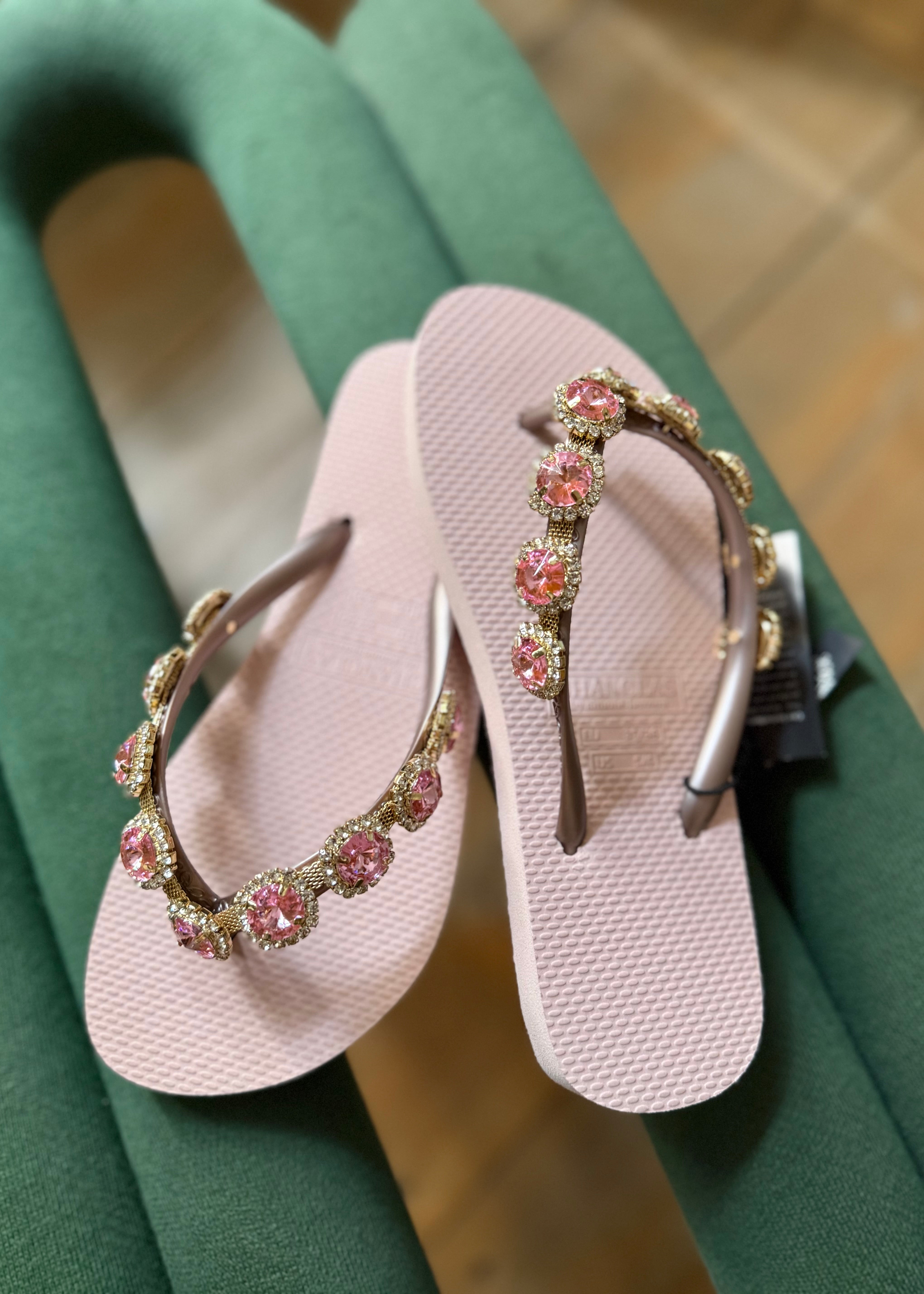 Tongs Chanclas Lena Nude Chanclas by Simone Herrera