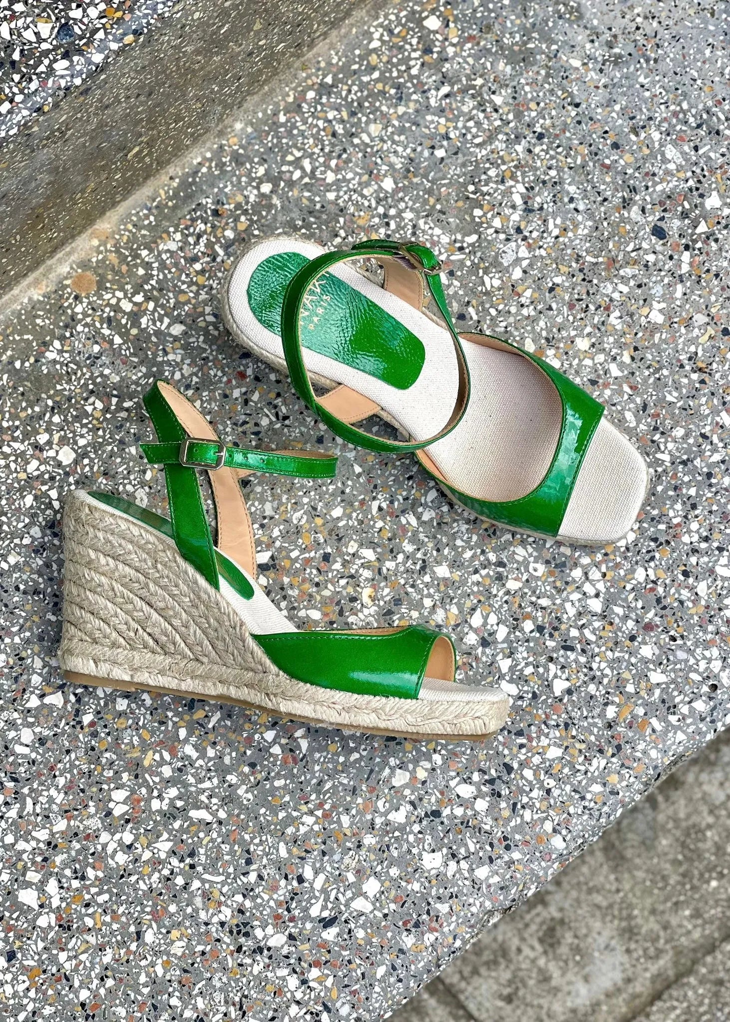 Espadrilles Anaki Paris Beverly vert