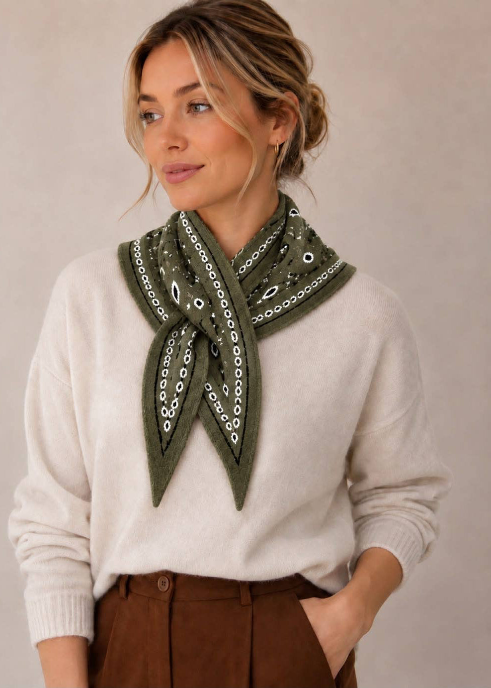 Foulard Triangle bandana