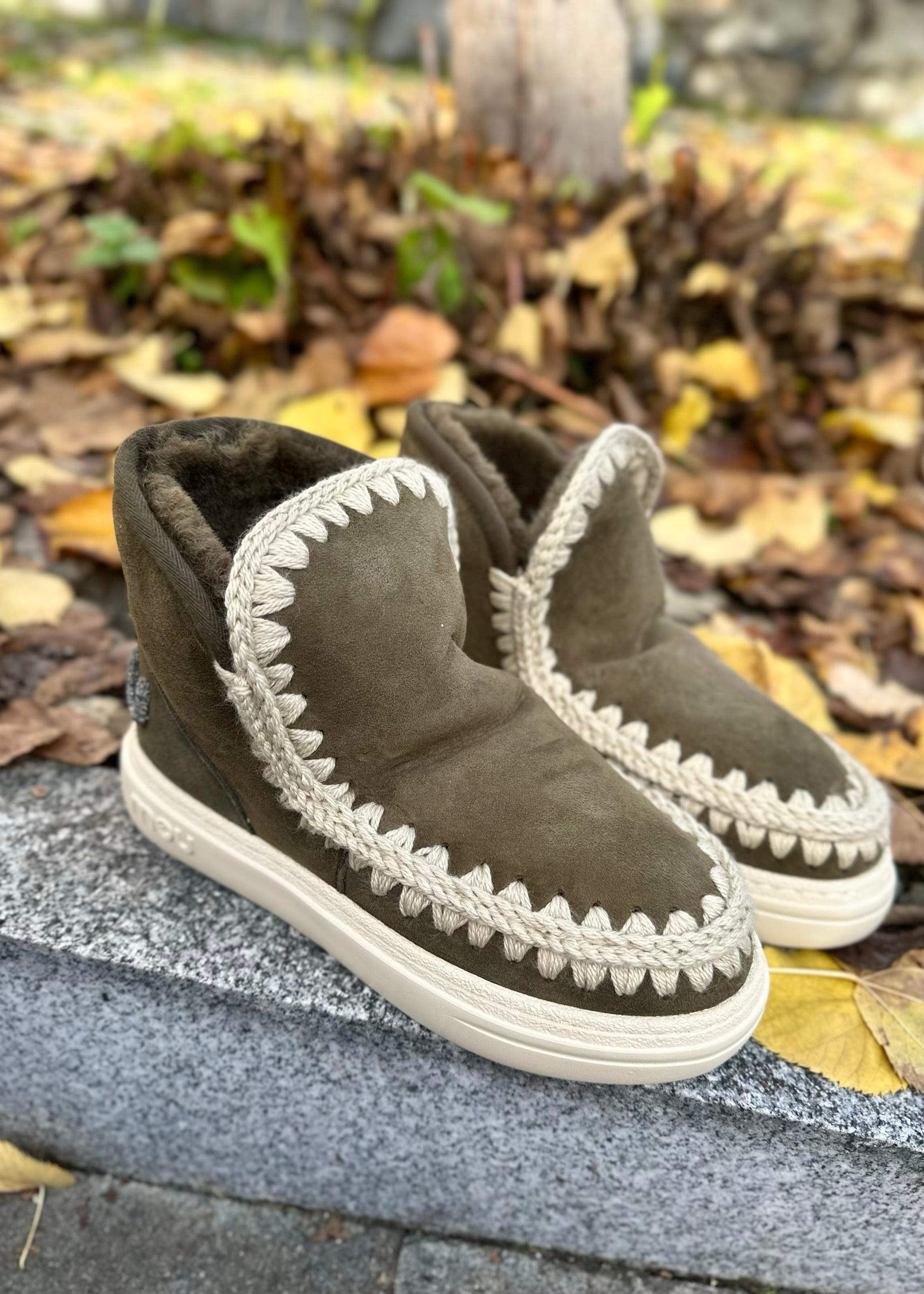 Boots Mou Eskimo sneaker Bold kaki