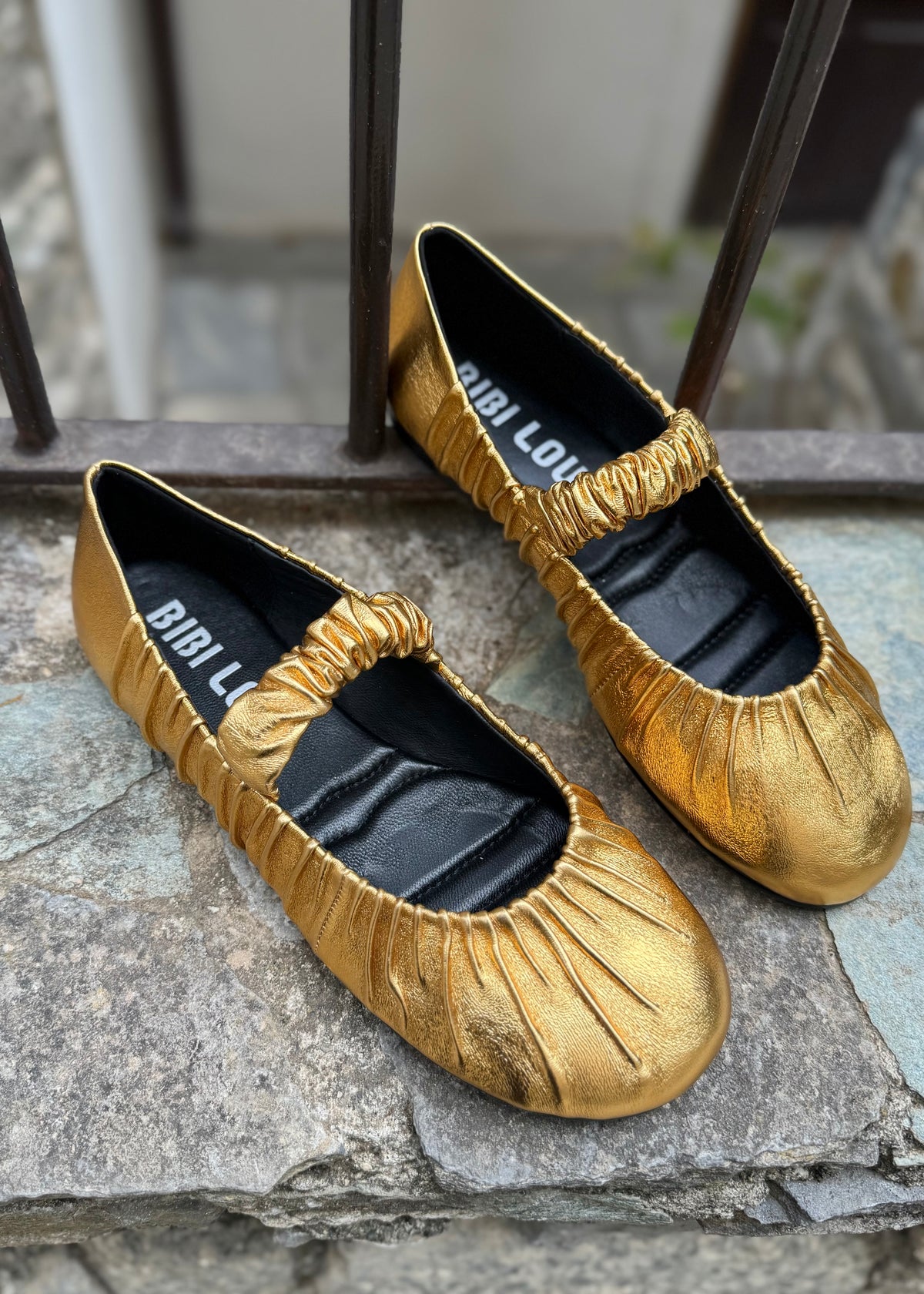 Ballerines Bibi Lou Indara Gold