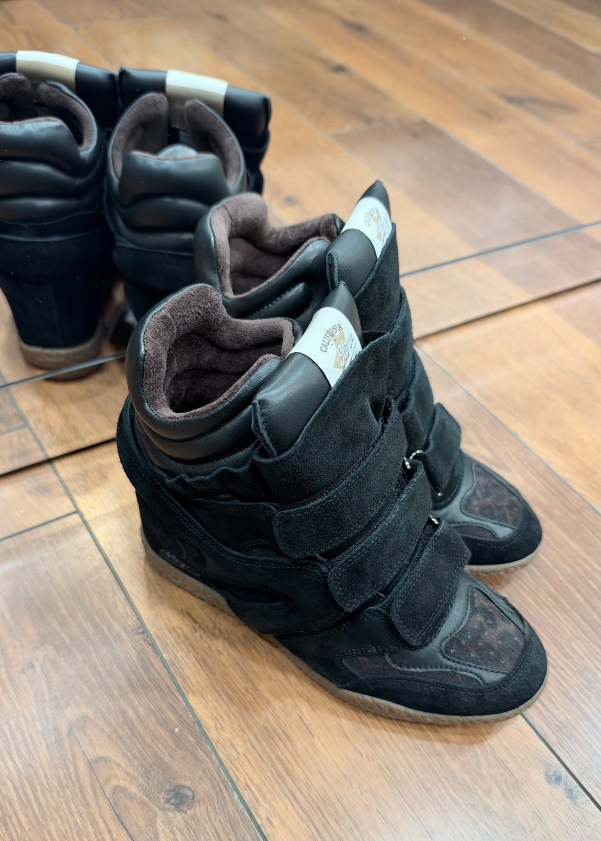 Baskets compensées MRP Star Chamonix V9 Noir