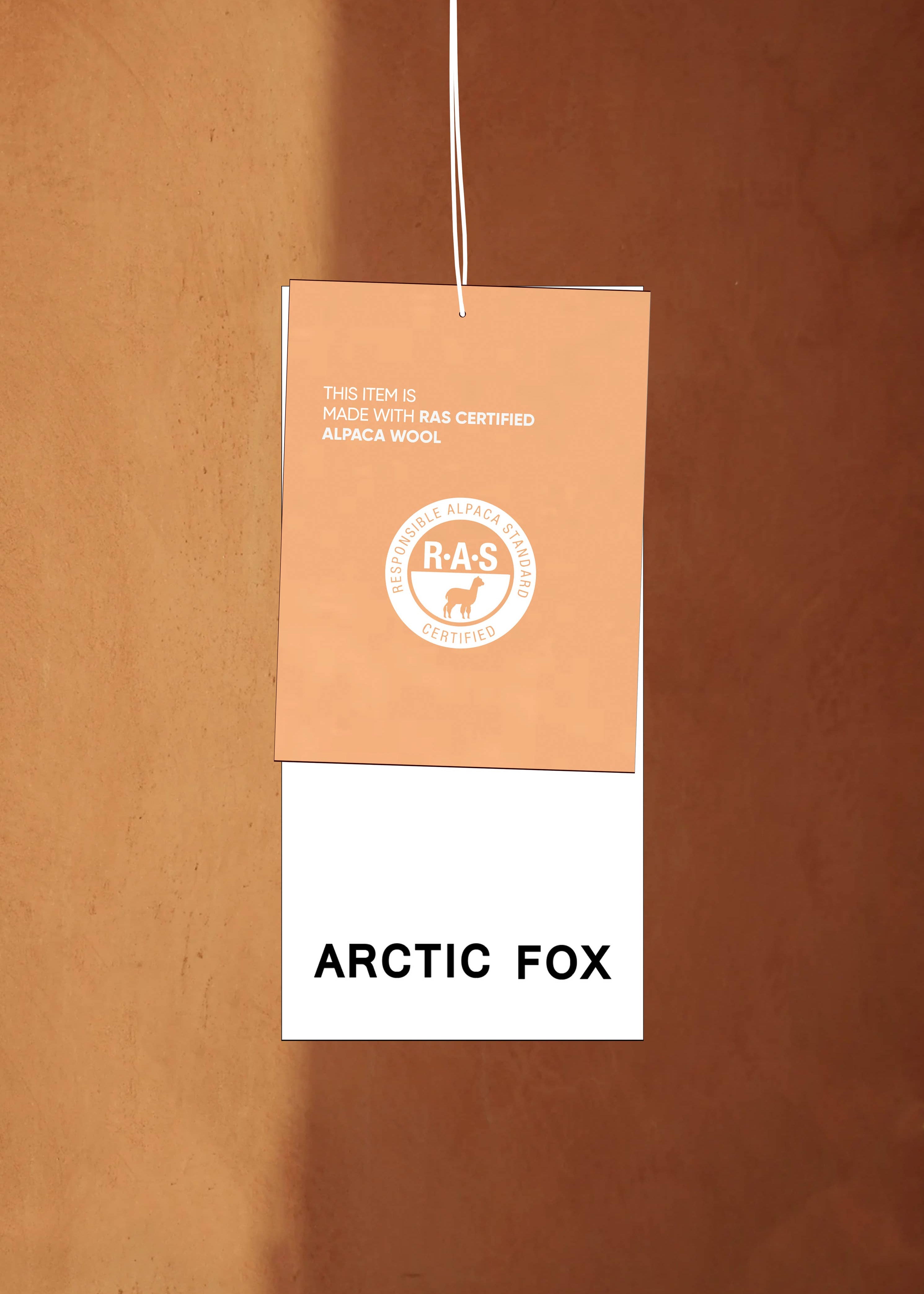 ARCTIC FOX & CO. - L'écharpe à capuche Alpaca - Gris Blizzard - AW25 ARCTIC FOX & CO.