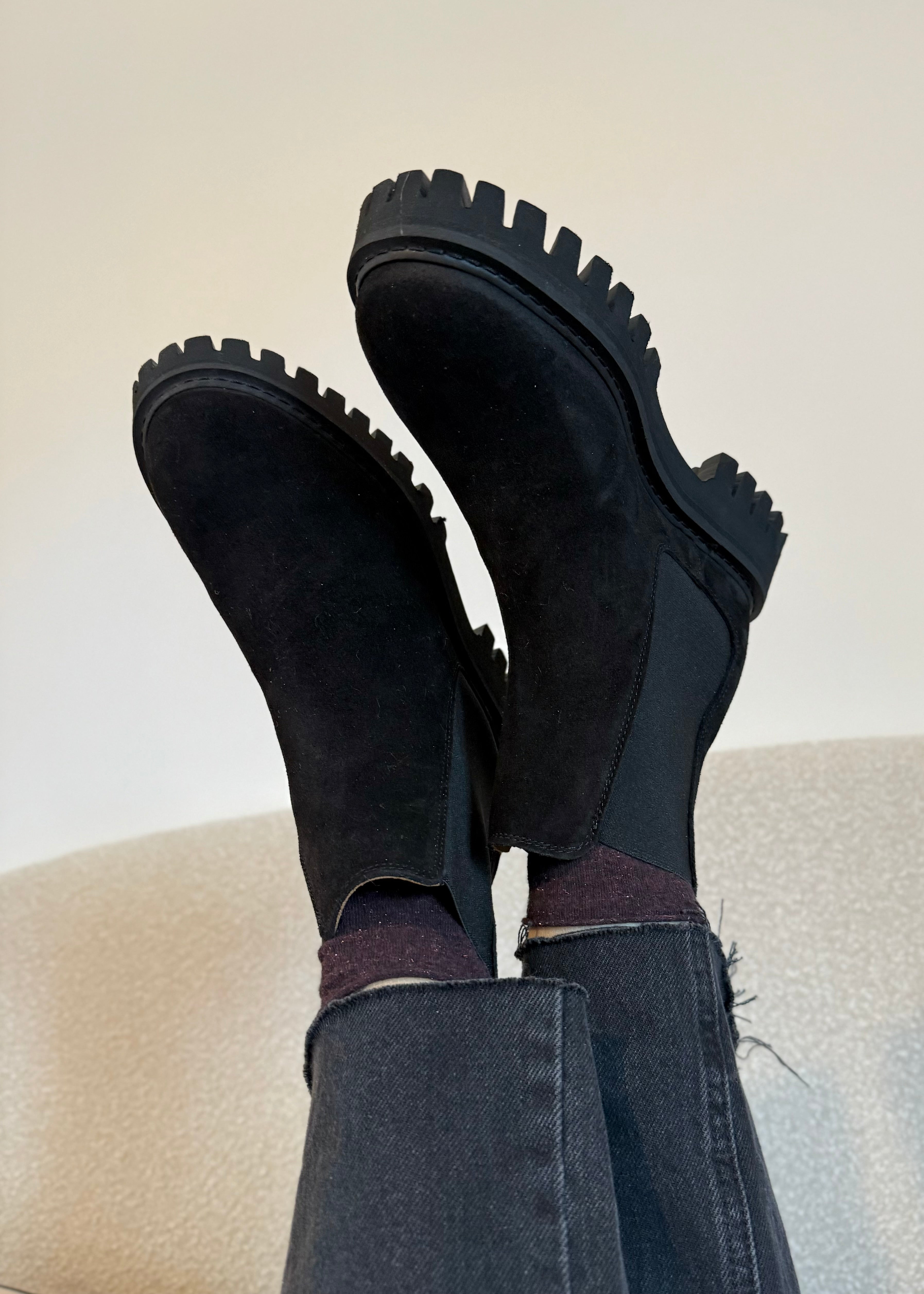 Boots Mike Chelsea Schmoove black