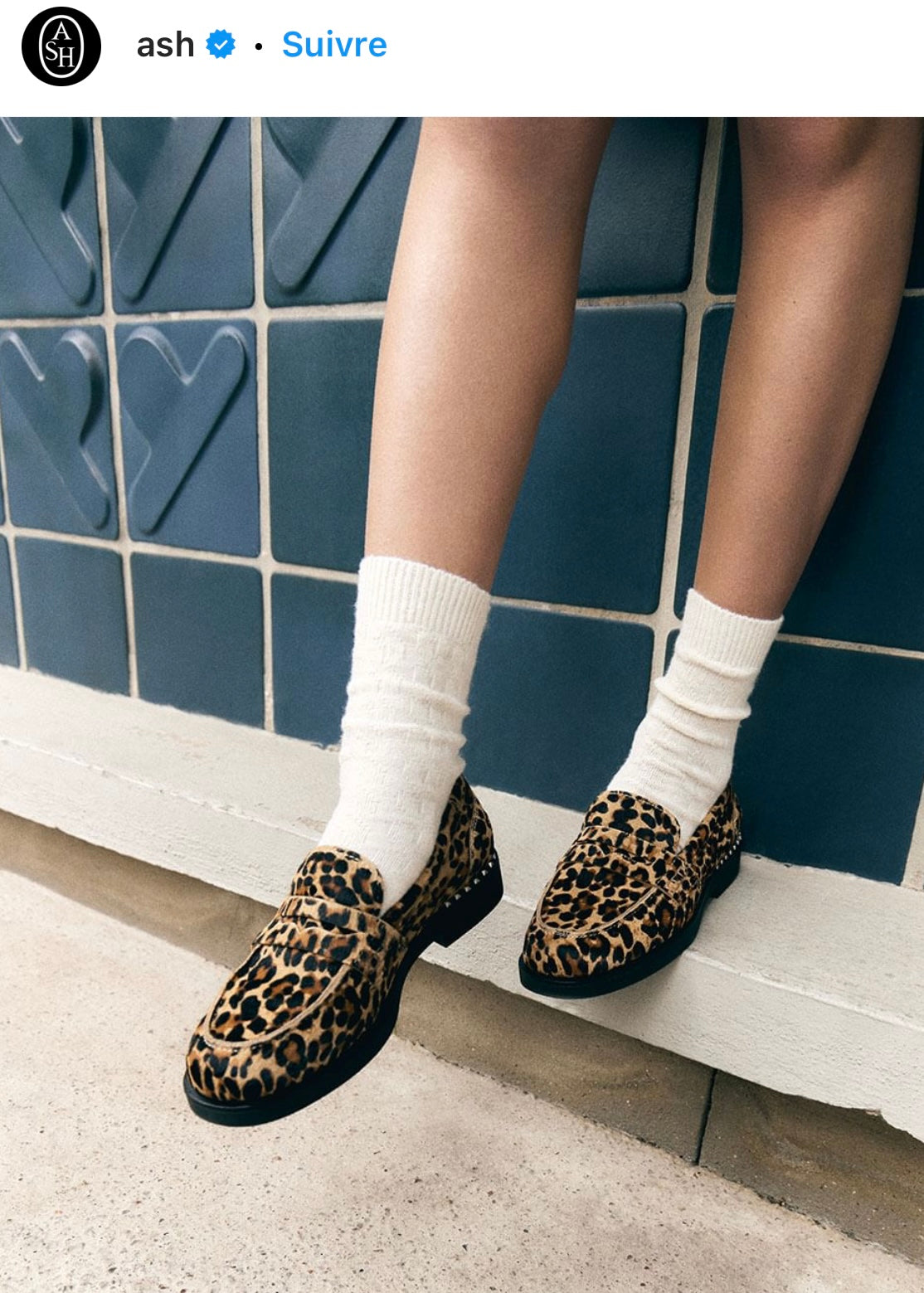 Mocassins Ash Winona Leopardo