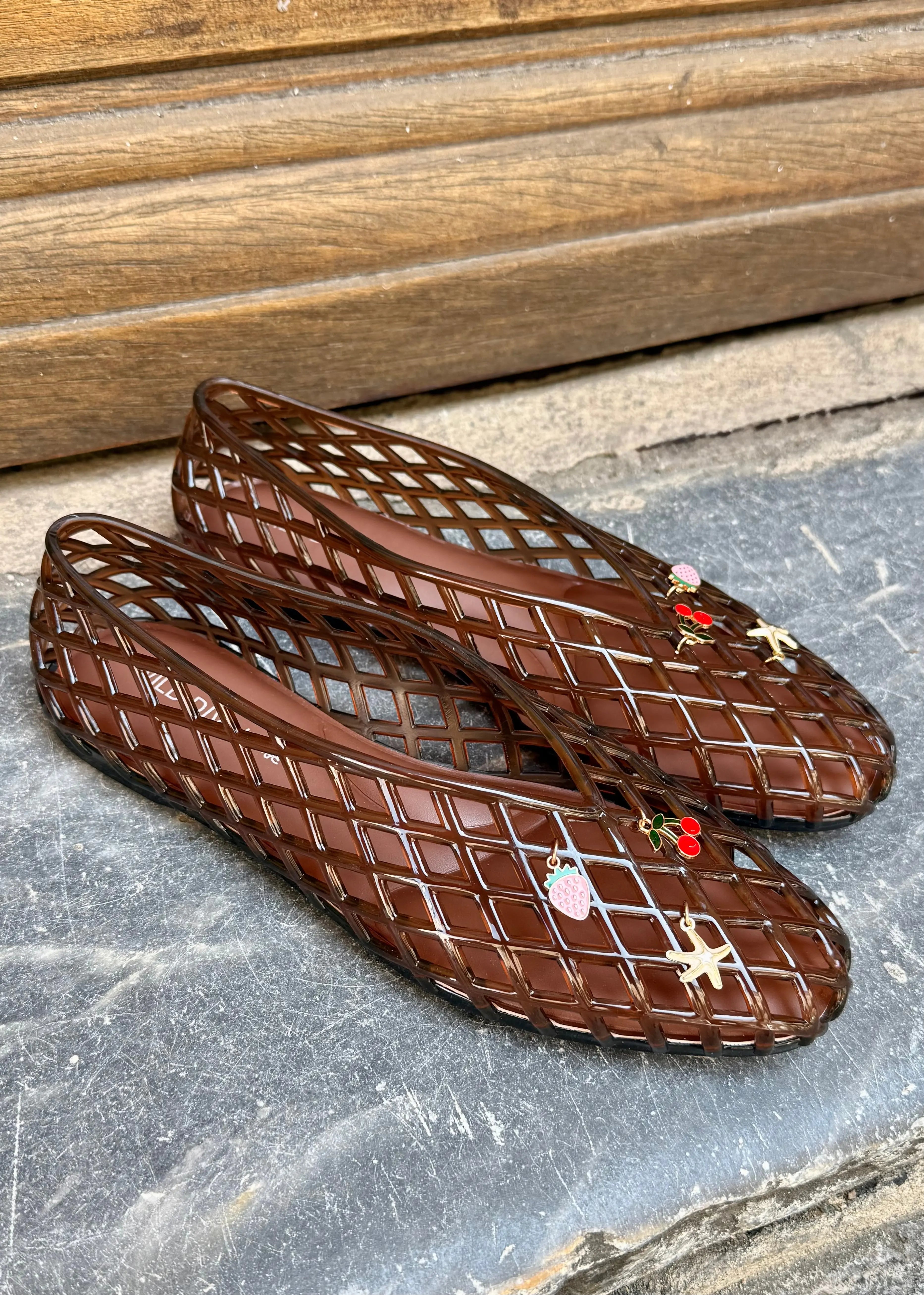 Ballerines jelly Suhana charms L'adresse Corte