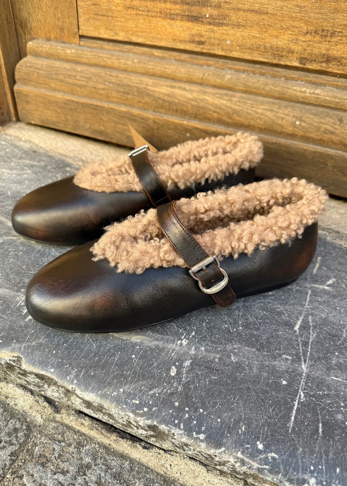 Ballerines Toral Anoush Cuero curly Toral