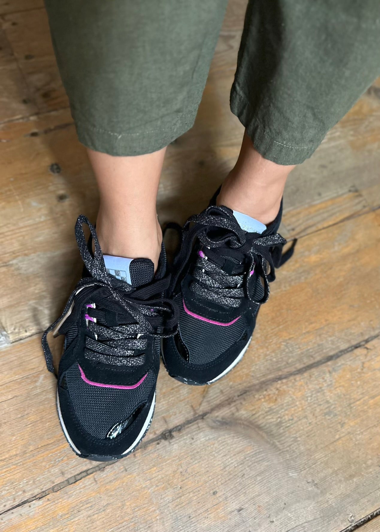 Baskets No name Mia Jogger Black