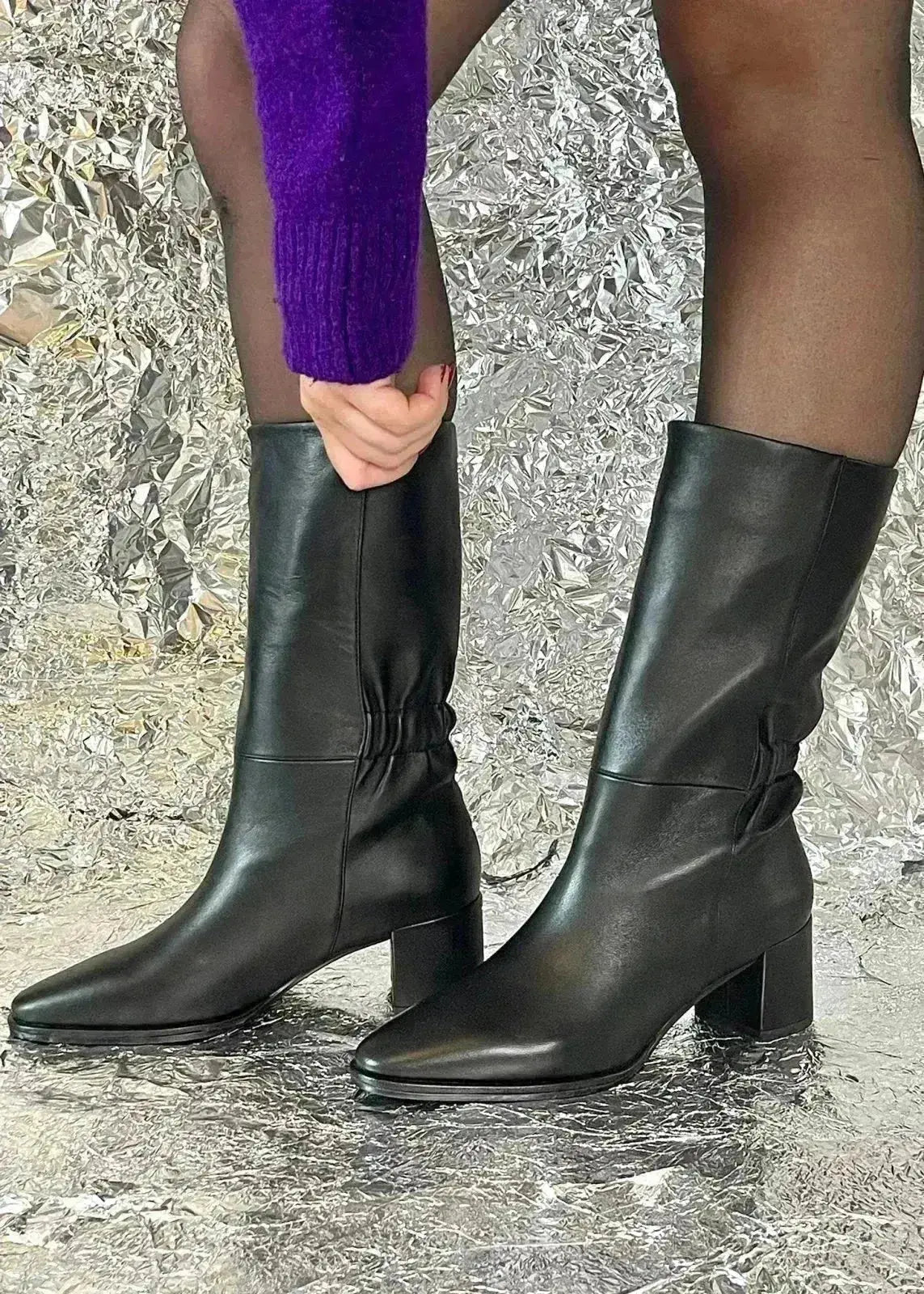 Bottes à talons Lola Cruz Bruna Black Lola Cruz