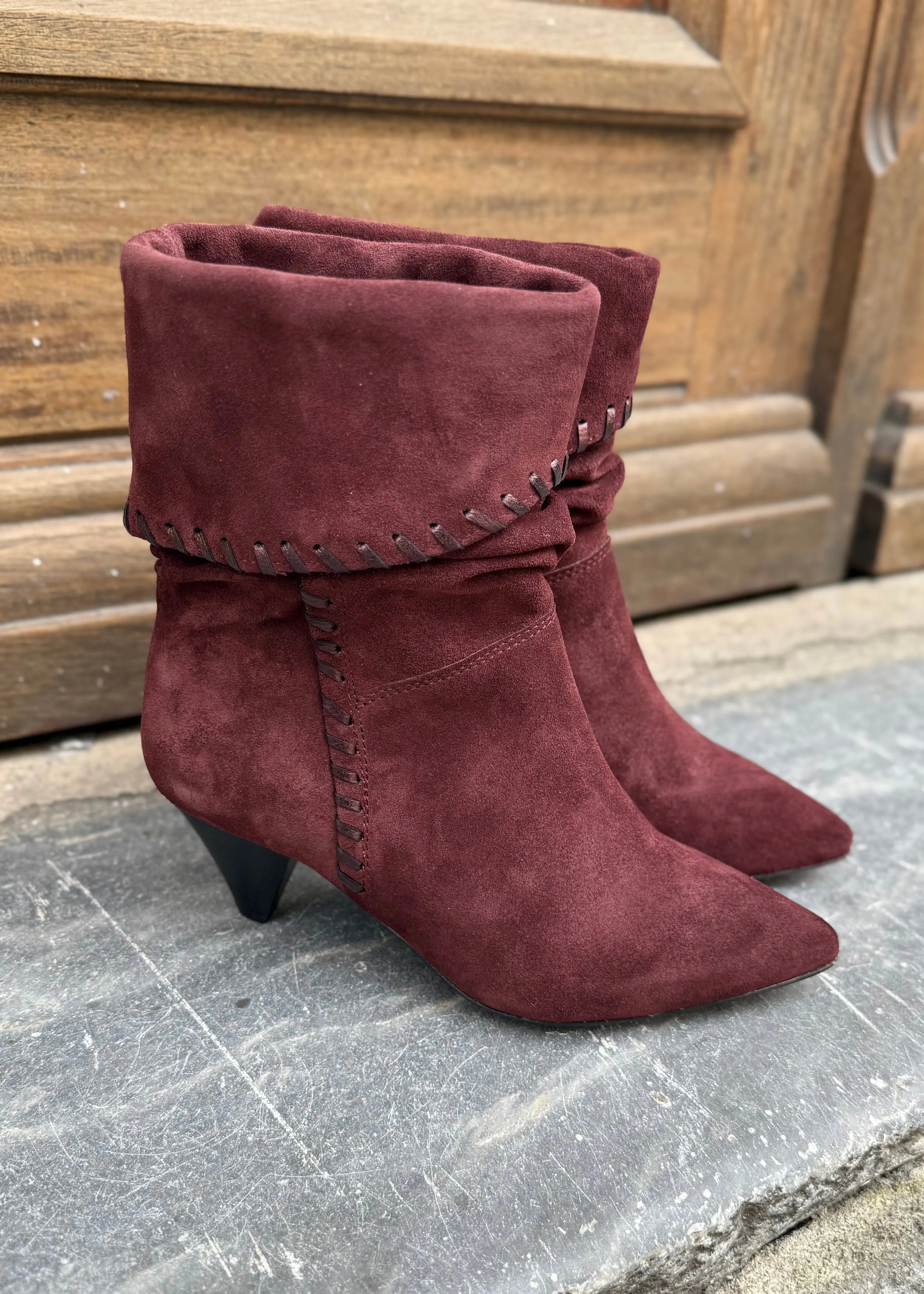 Bottines By K. Jordania bordeaux By K.