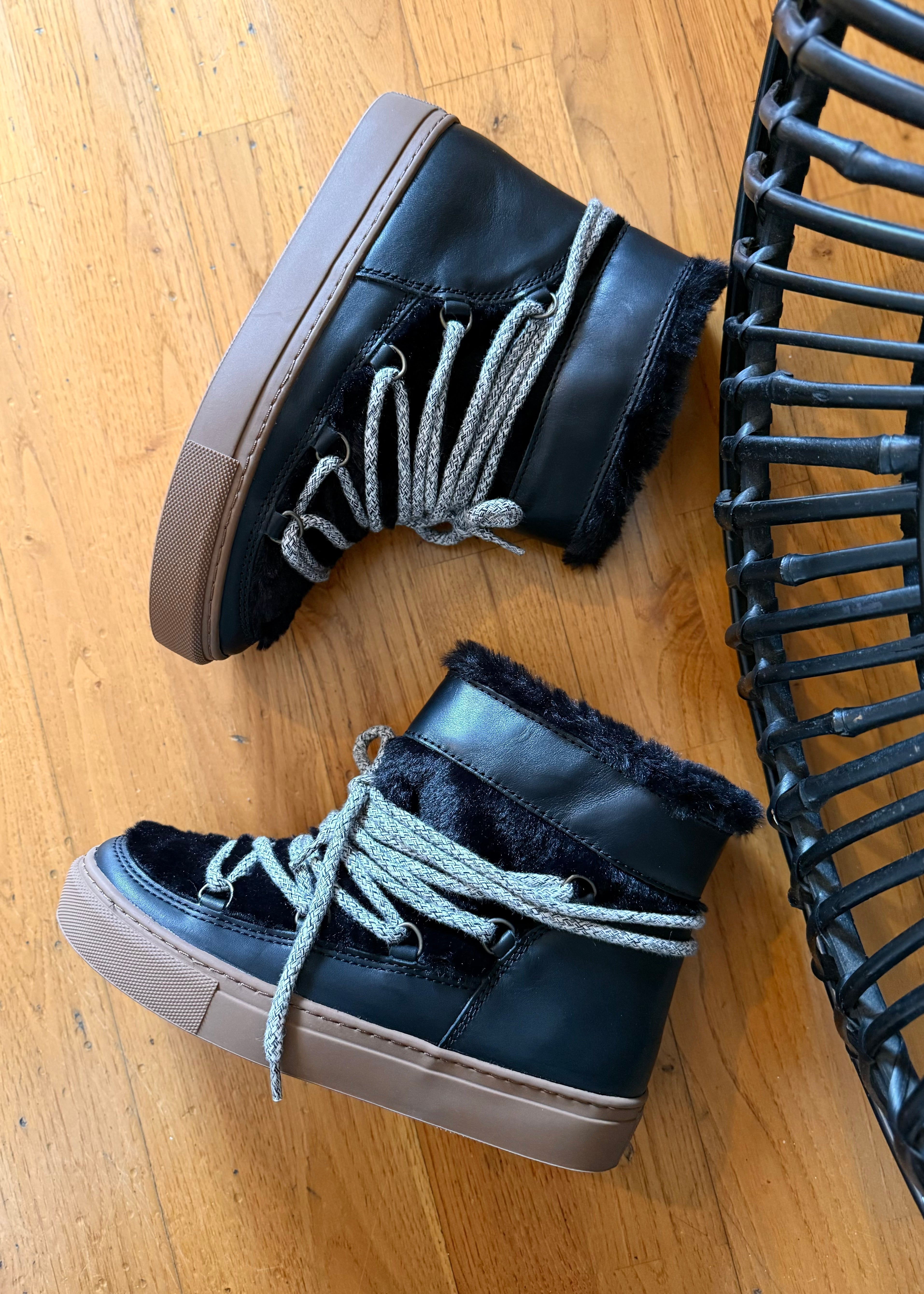 Bottines Maison Toufet Erica Noir - L'adresse Corte 