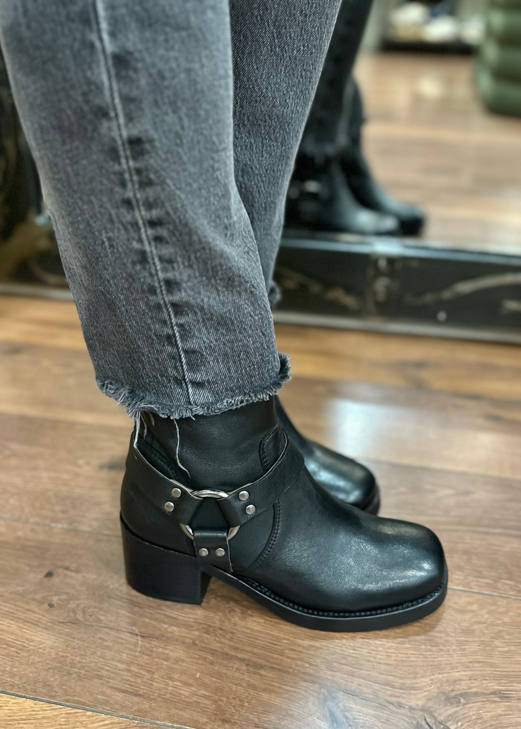 Bottines Minka Design Harley Nero