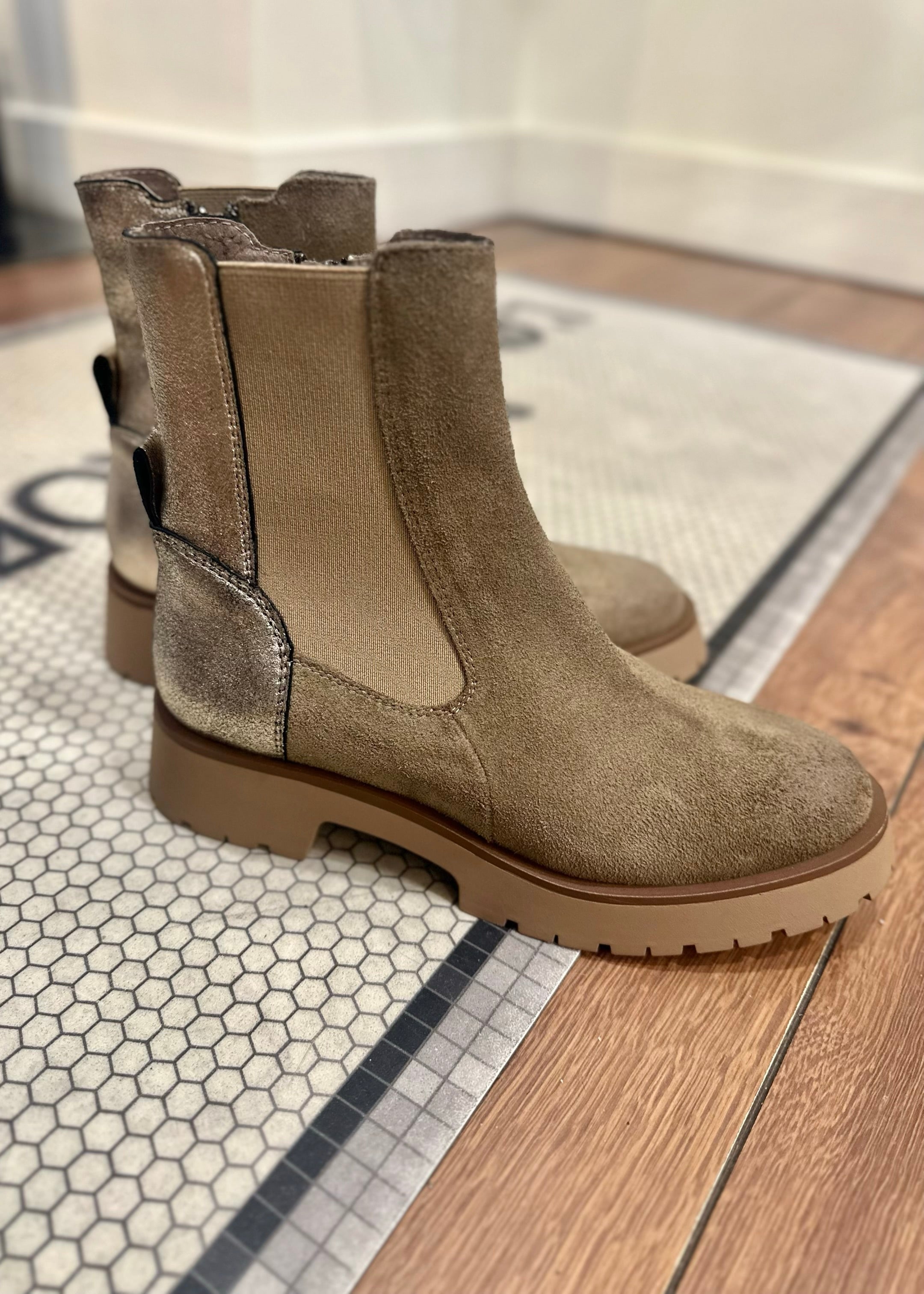 Bottines Mkd Nico Beige/platino