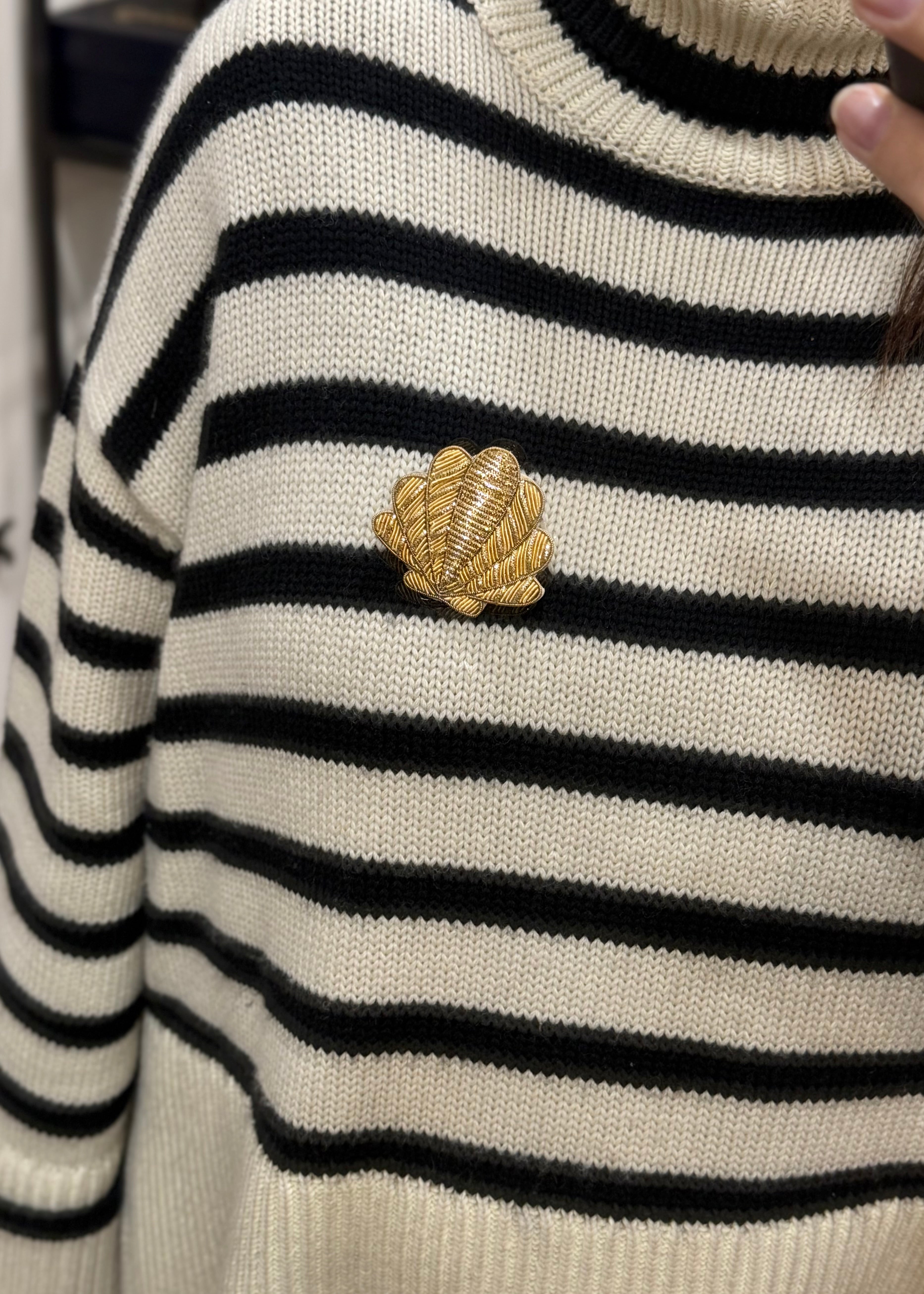 Broche coquillage - Sixton London